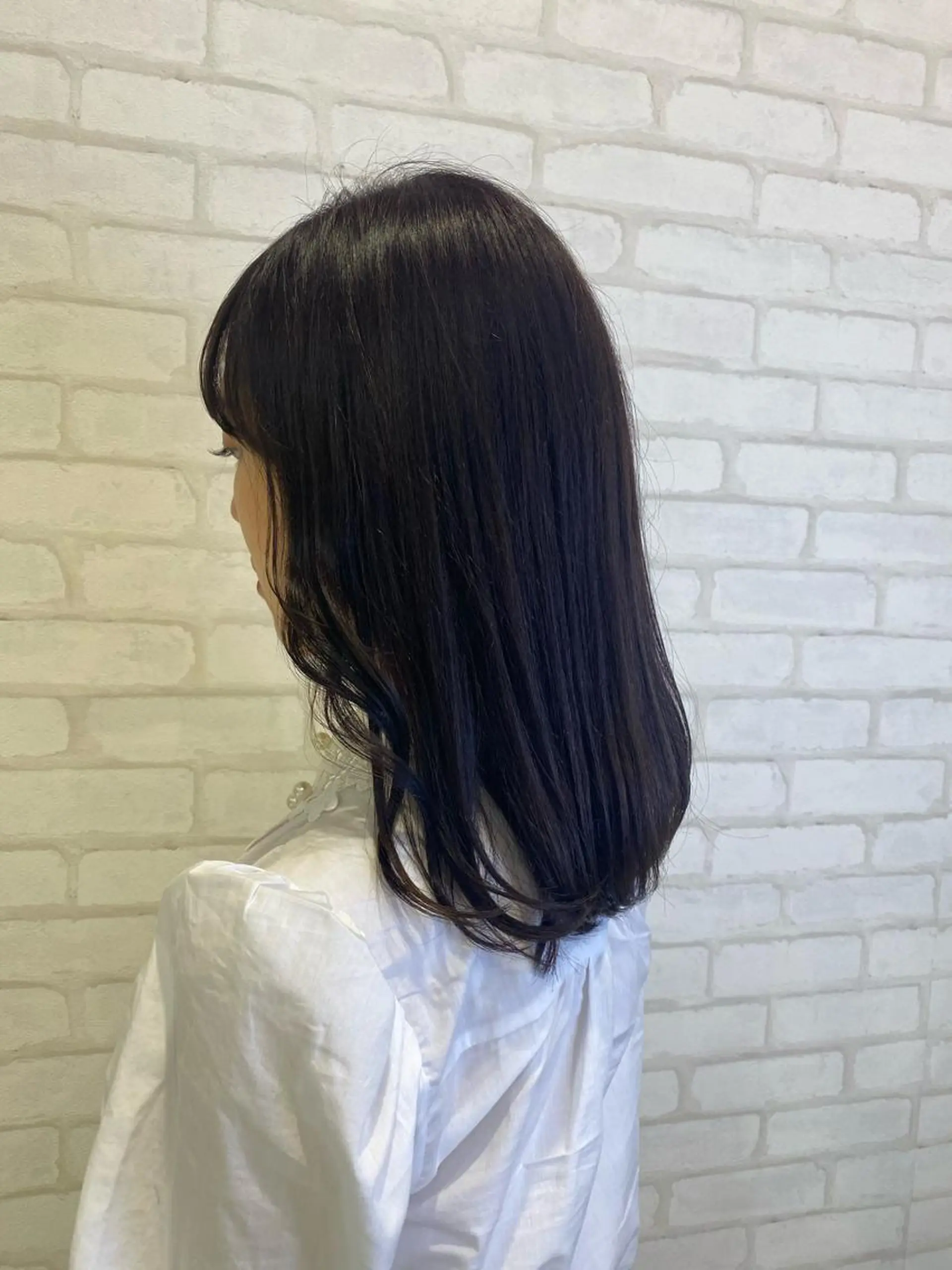 ミディアム カラー パーマ ヘアアレンジ メンズ キッズ ノンダメージサロンBonheur銀座並木通り店所属・ULTOWA/銀座 ERIのヘアスタイル