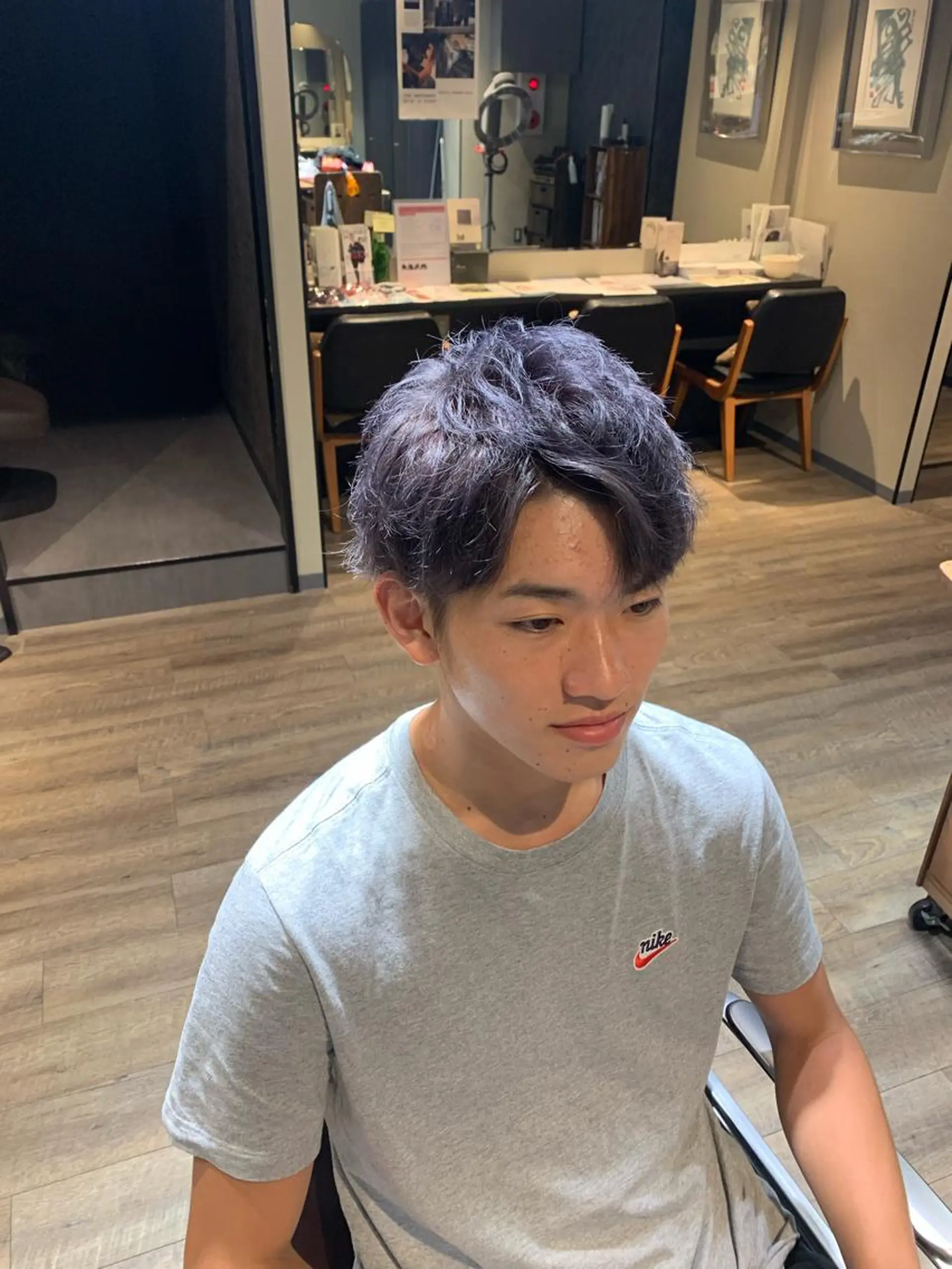 ショート メンズ 鹿児島 TSUBASAのヘアスタイル