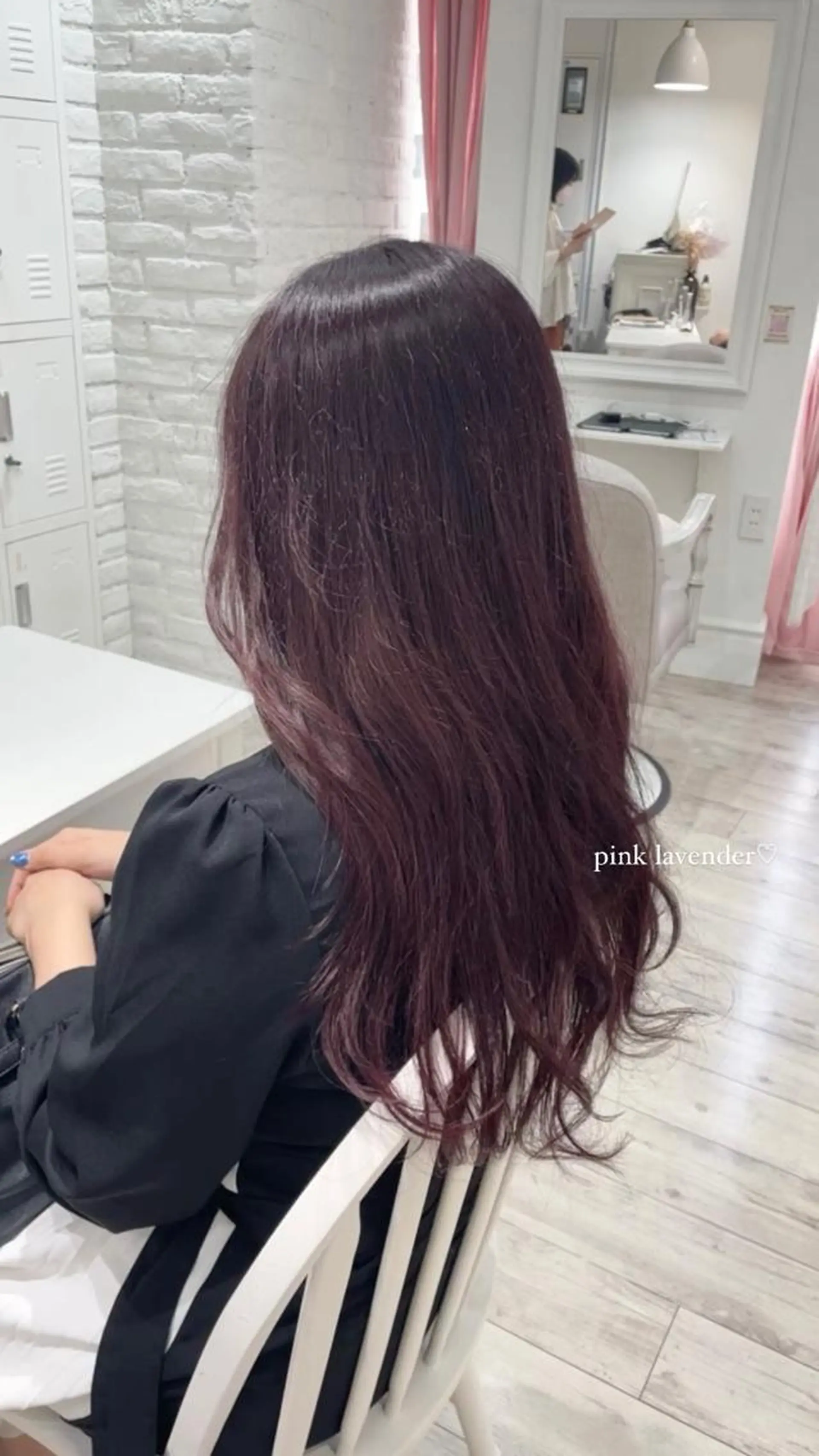 ロング himawari♡ 柔らかいカラーのヘアスタイル