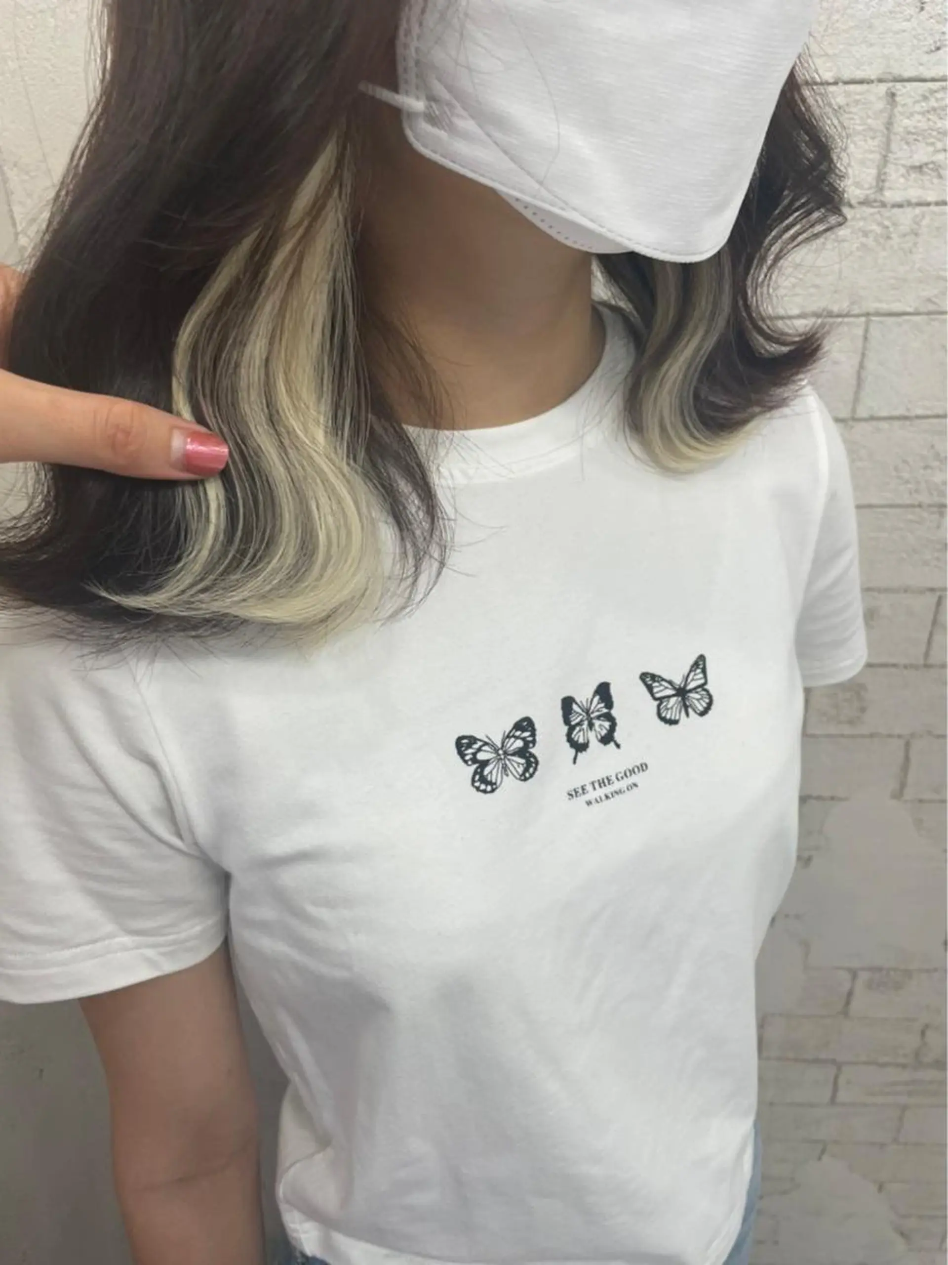 ミディアム Eleanor立川北口所属・🦋YUI 髪質改善 ブリーチ　着付け🦋のヘアスタイル