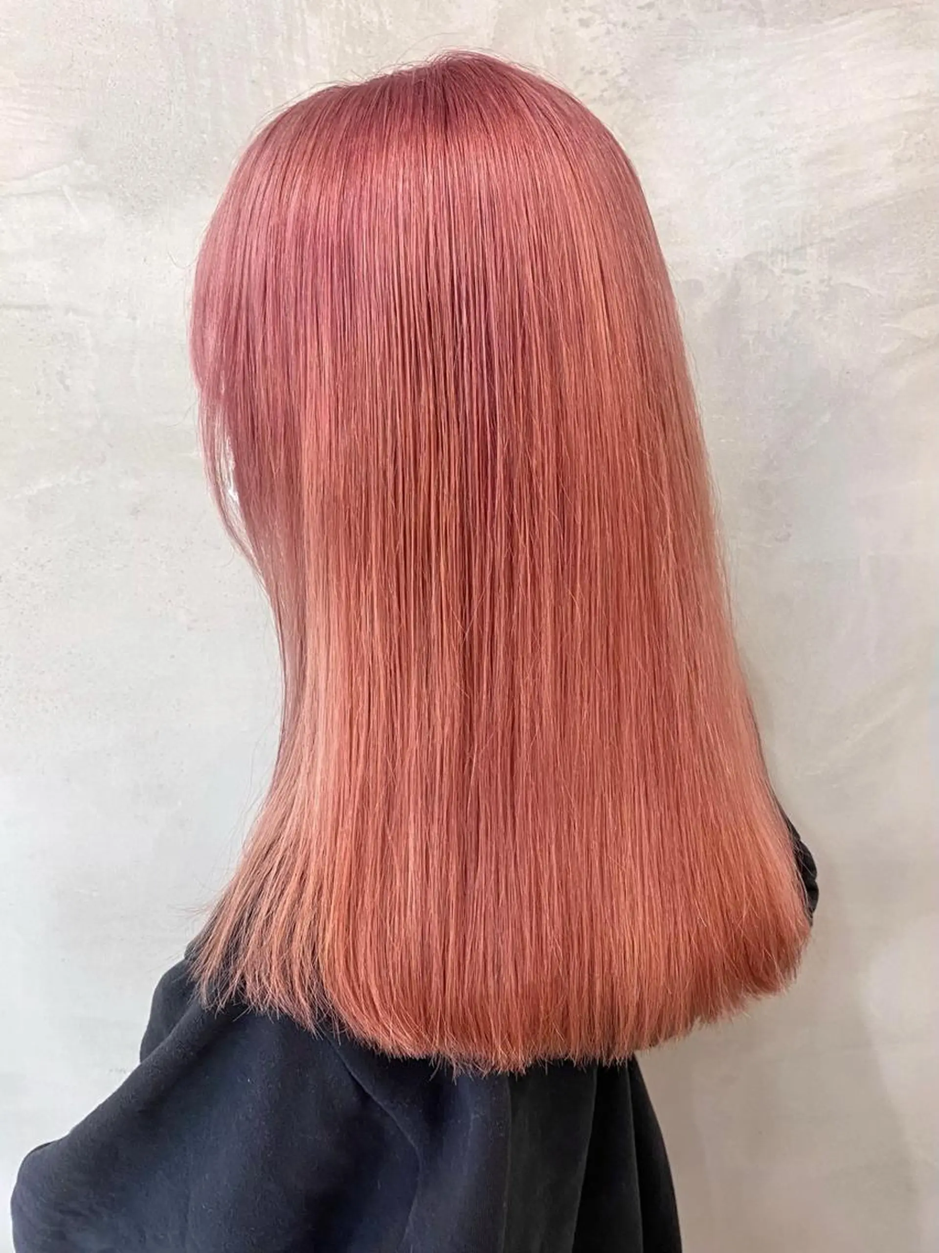 ロング カラー ハイトーンカラー ピンクカラー カット ヘアカラー トリートメント 🫧透明感カラー🫧 OIKAWAのヘアスタイル