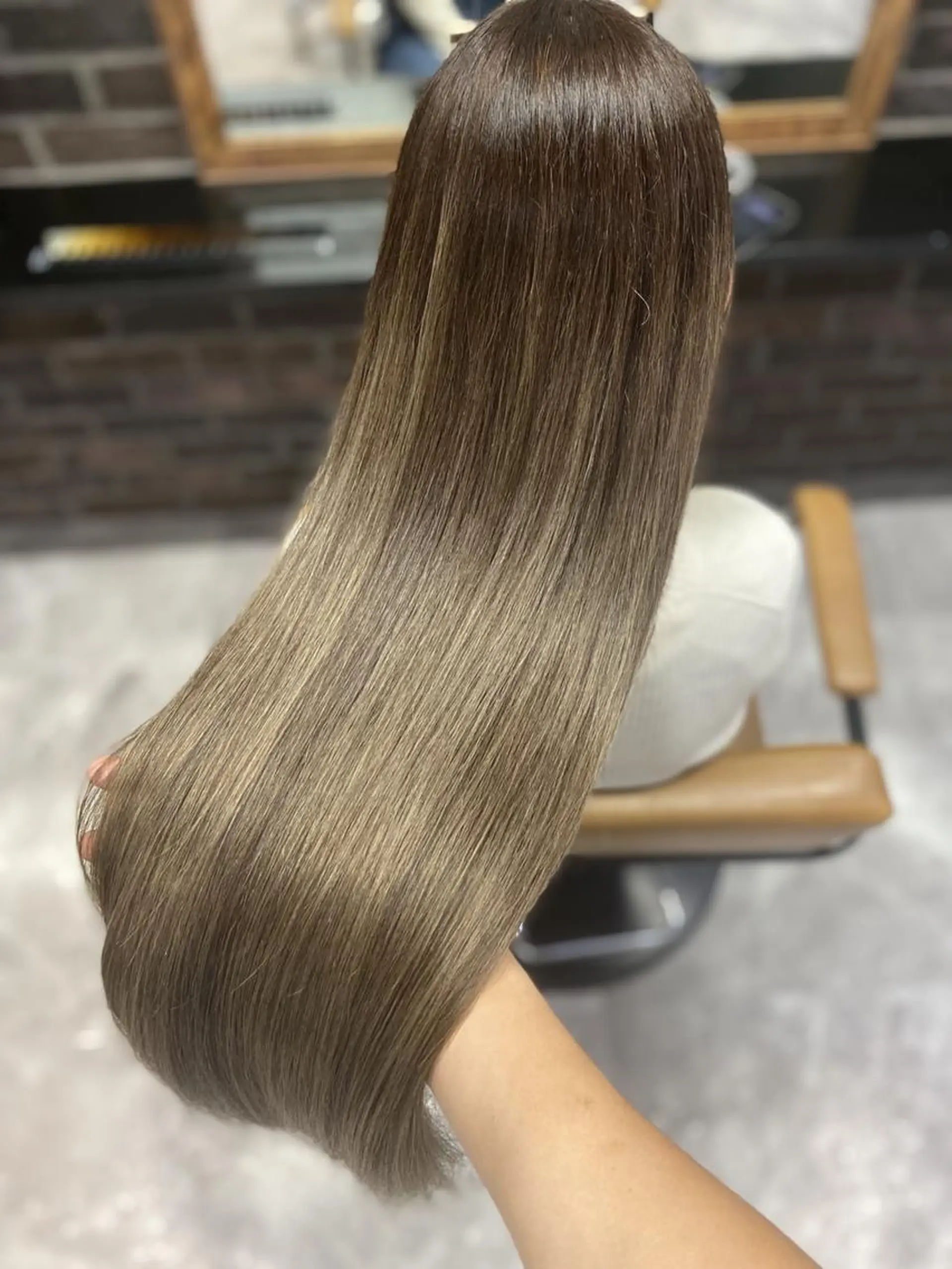 ロング カラー 髪質改善/ハイトーン MOLAのヘアスタイル