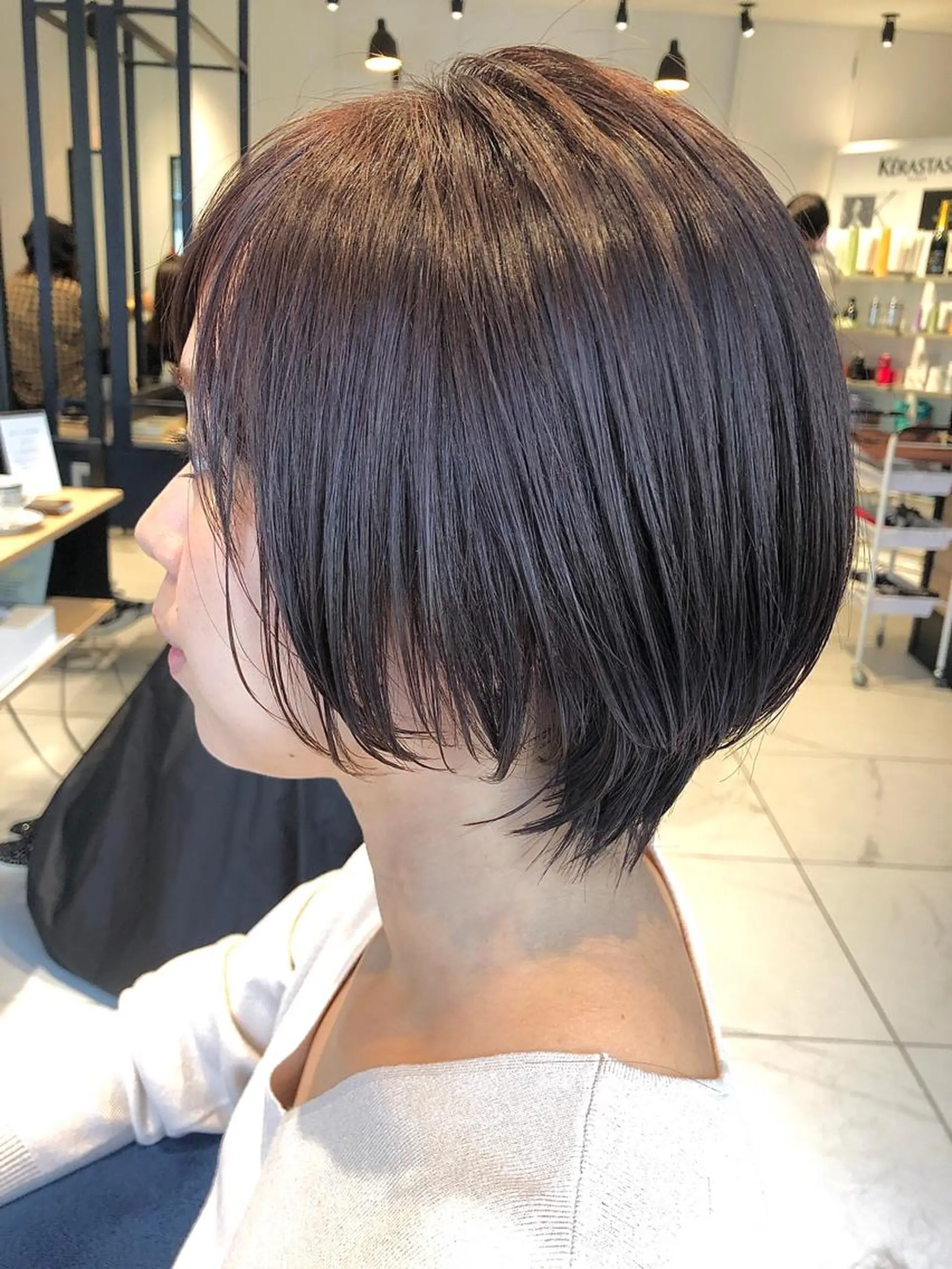 ショート 白髪ぼかし/髪質改善 🌟小山 龍一🌟のヘアスタイル