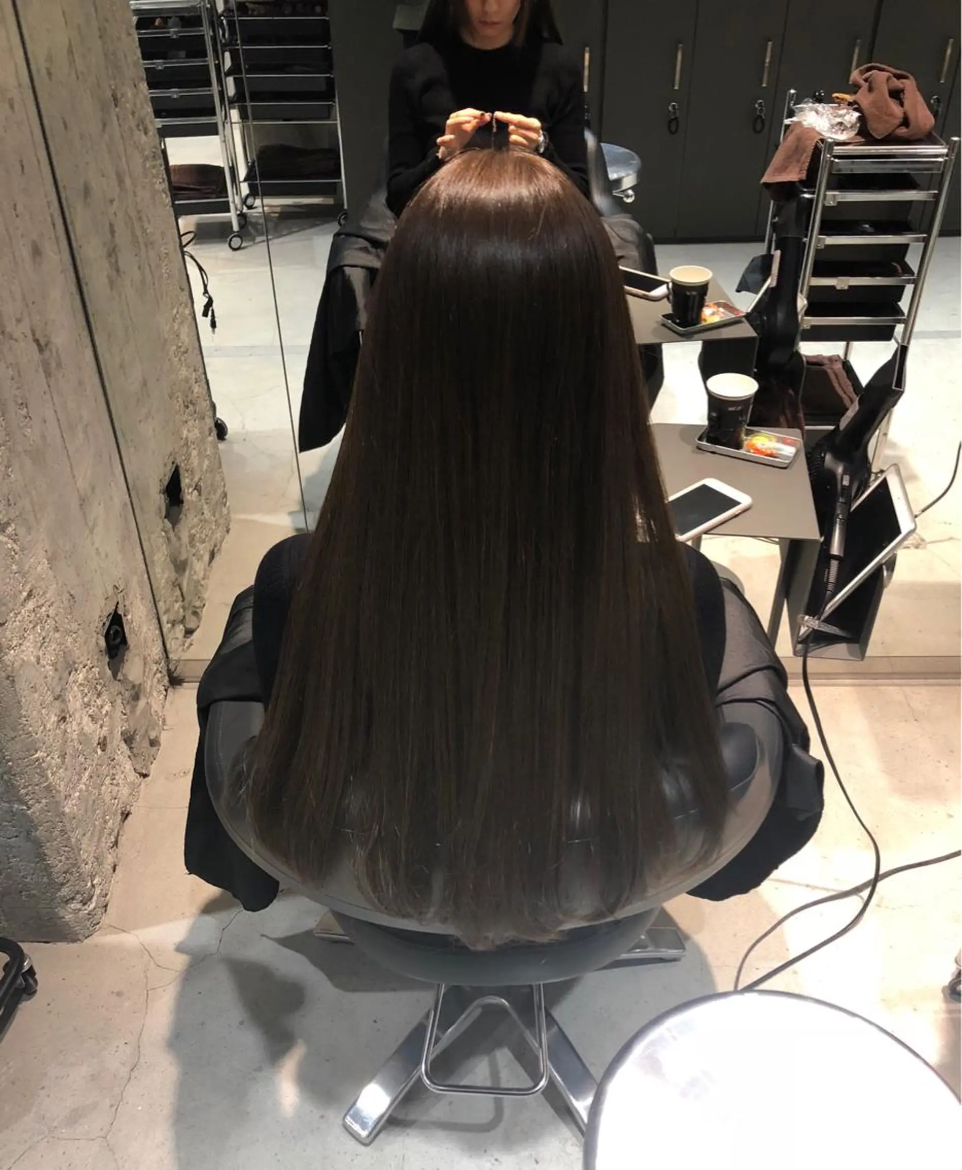 ロング カラー カット ヘアカラー トリートメント 髪質改善🌈縮毛矯正 荻原　達矢のヘアスタイル