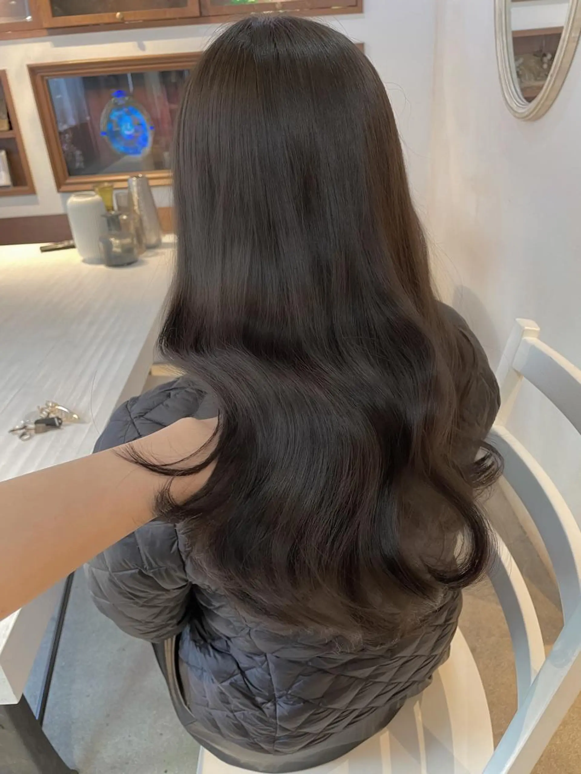 ロング カット ヘアカラー トリートメント 似合わせのプロ🕊 美髪矯正/ioriのヘアスタイル