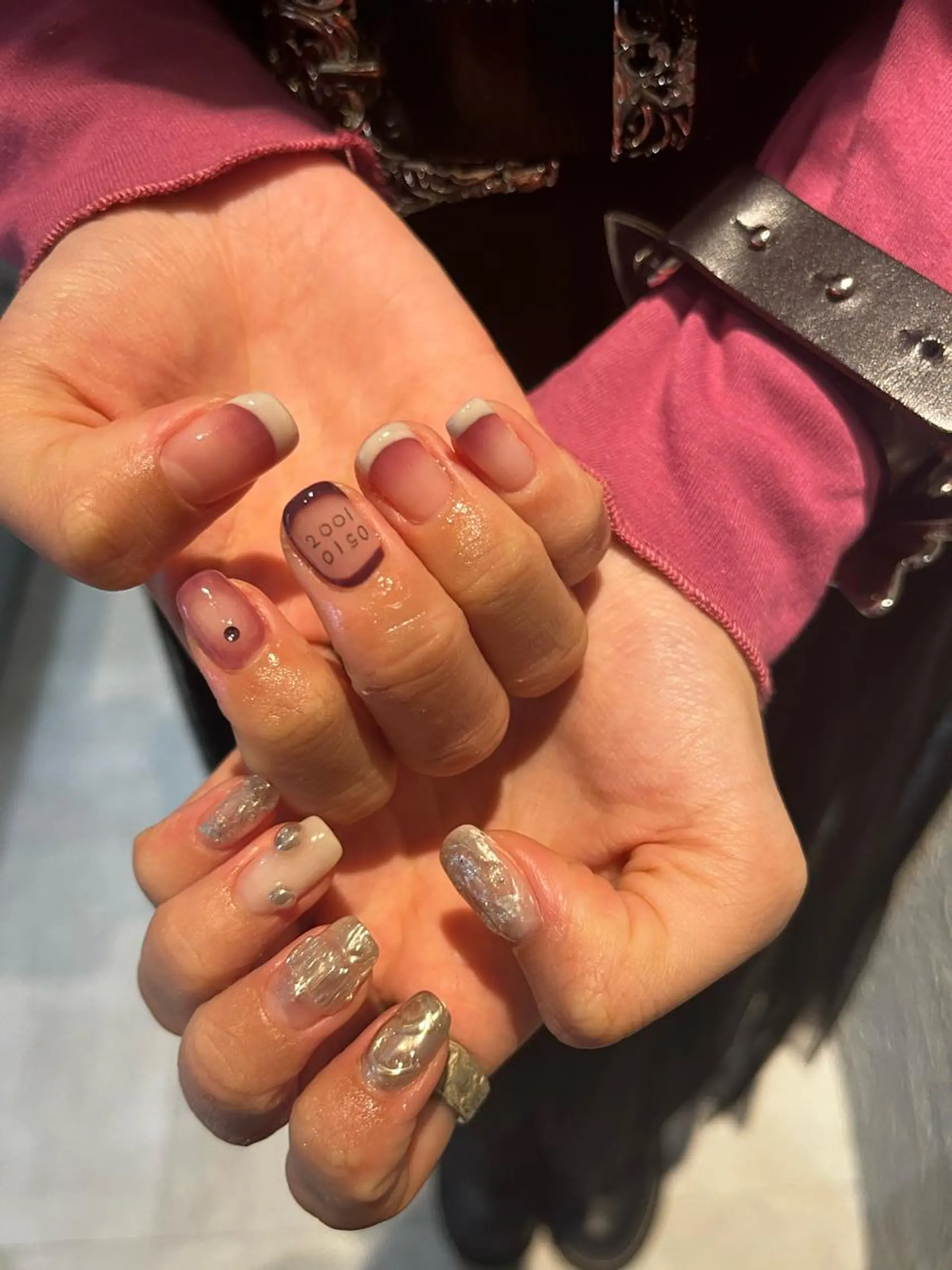 ネイル 小川 奈々花のネイルデザイン