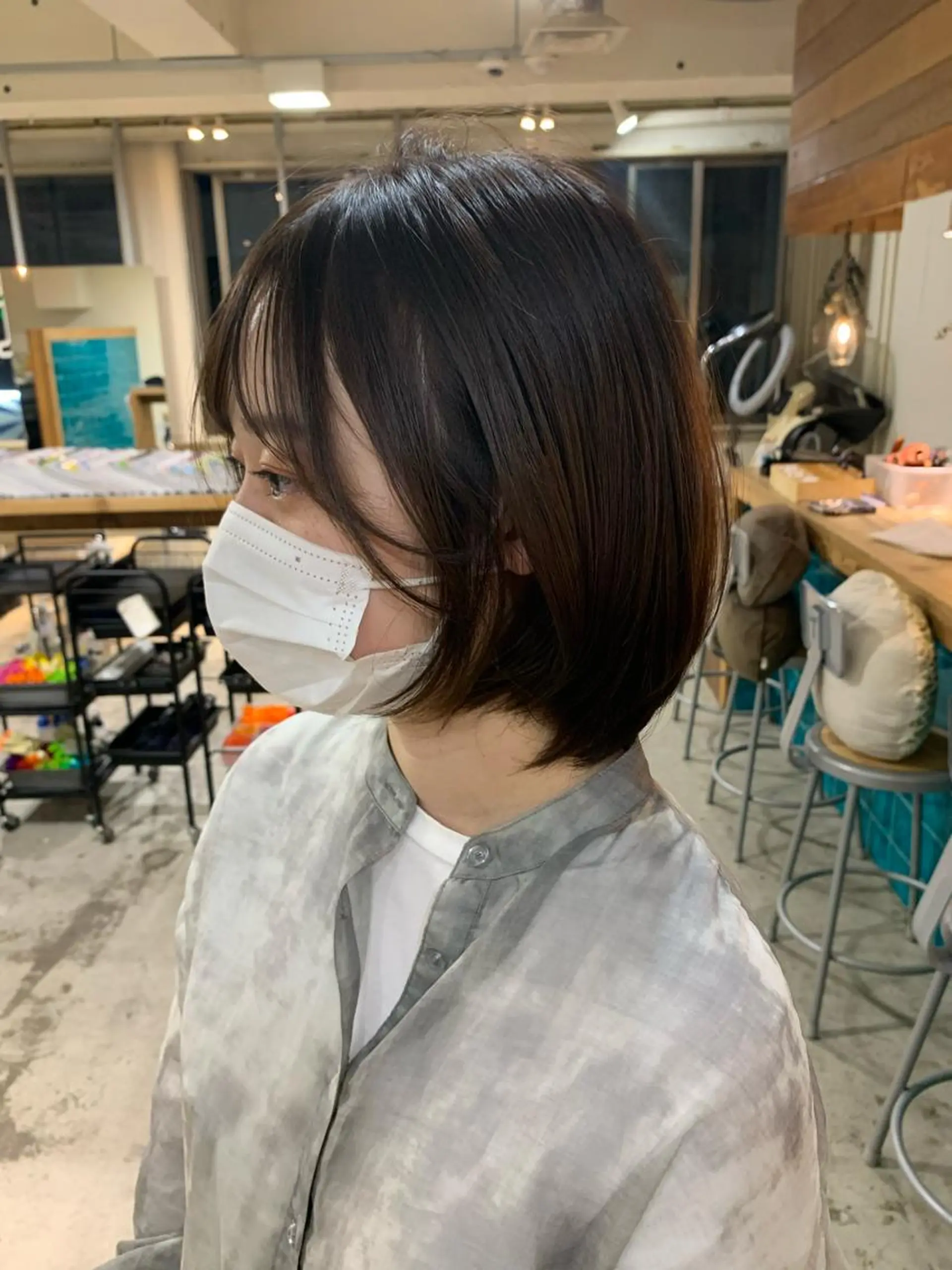 ショート カラー アッシュ オリーブアッシュ スパイキーショート/ メンズヘア/hugeのヘアスタイル