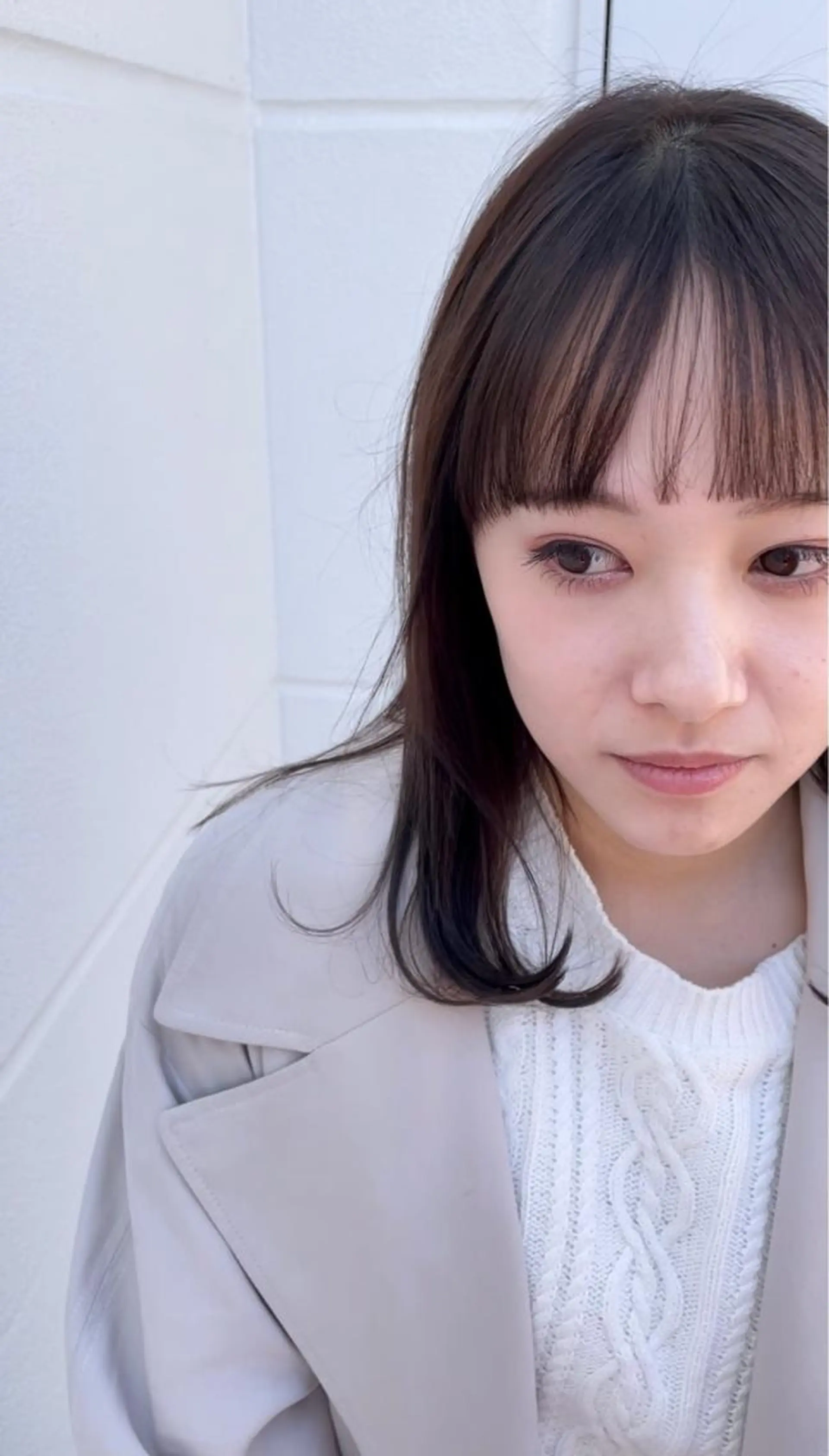 ミディアム カラー ワイドバング クドウレイ fifth渋谷のヘアスタイル