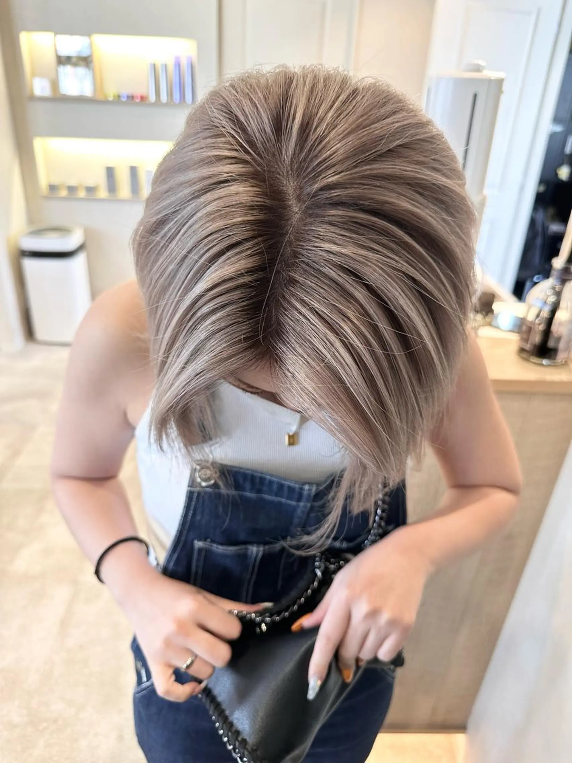 ショート カラー ヘアカラー トリートメント 井上 一平のヘアスタイル