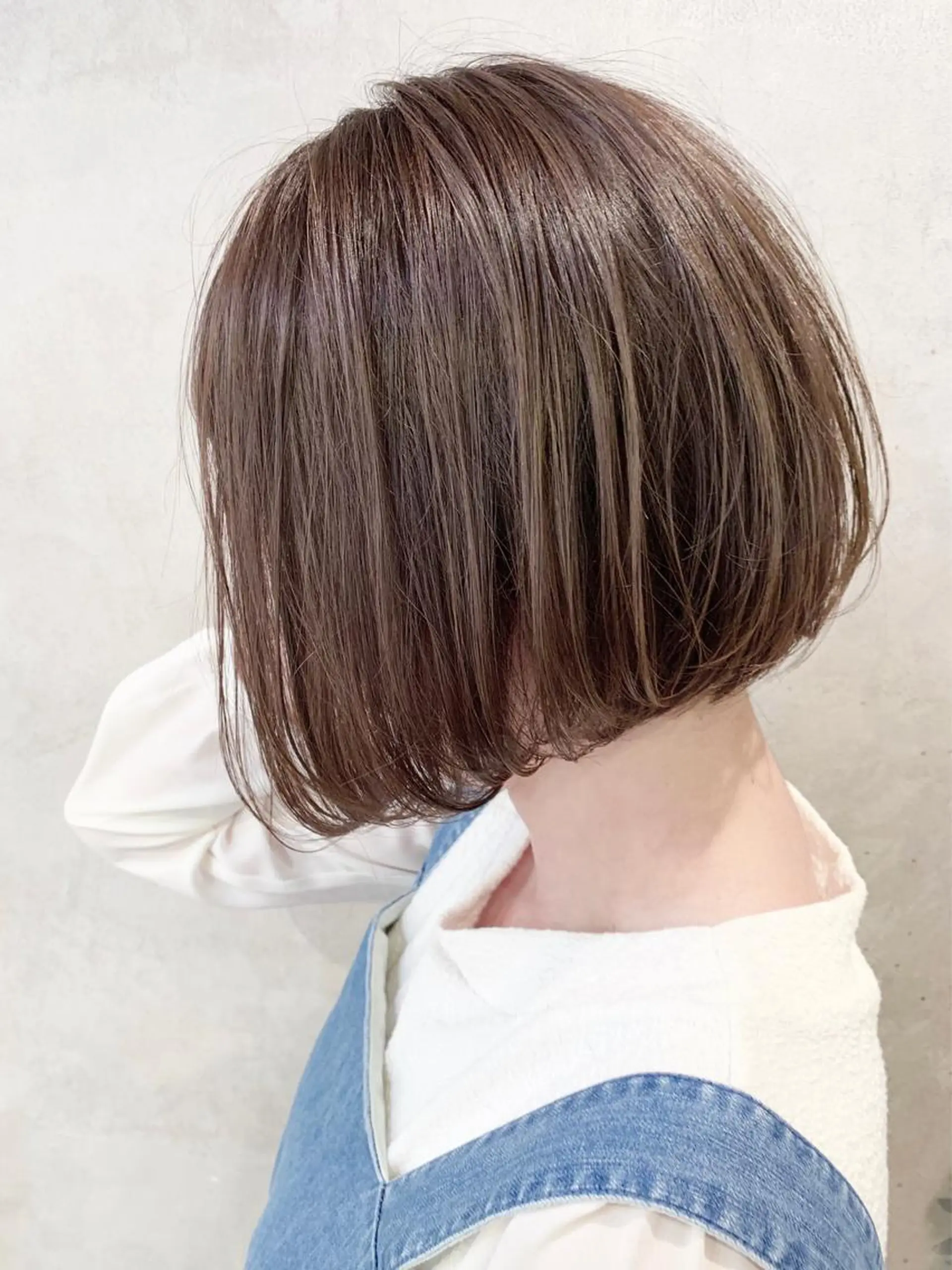 ショート カラー パーマ ヘアアレンジ キッズ ベージュカラー ボブ カット ヘアカラー トリートメント 小林 正樹のヘアスタイル