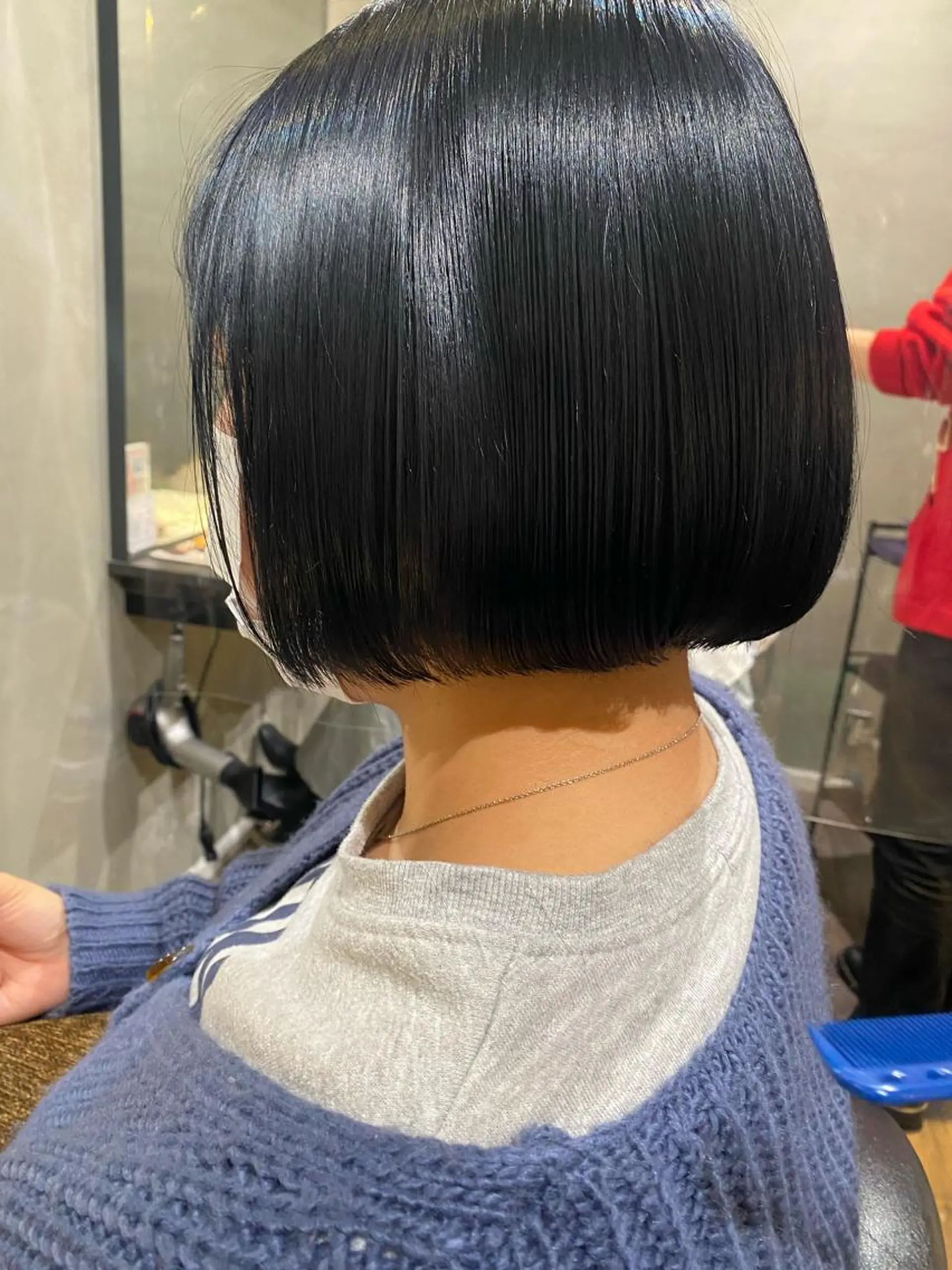 ショート カラー カット ヘアカラー トリートメント 梅田ハイトーン チダ ヒナノのヘアスタイル