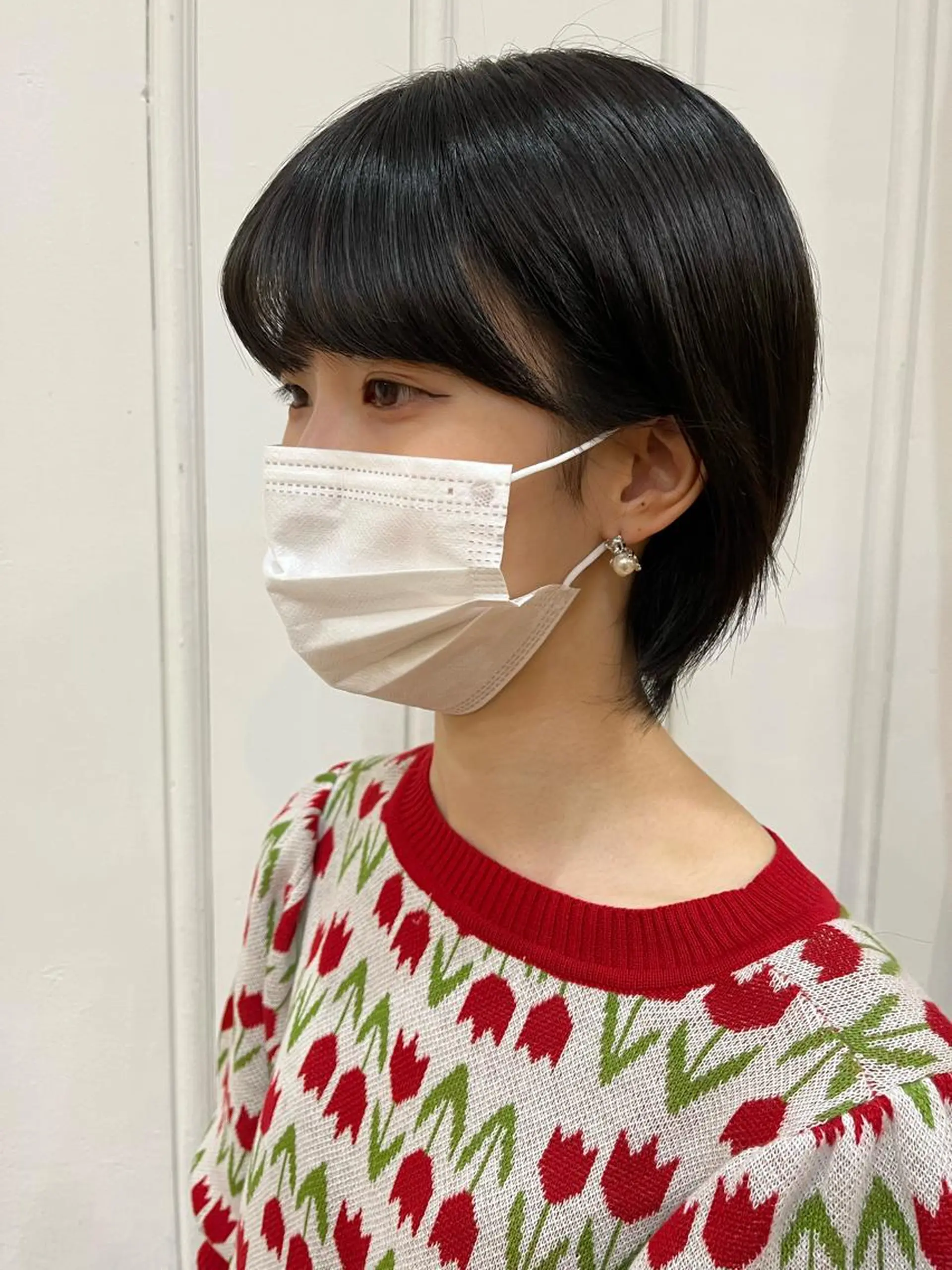 ショート カラー パーマ ヘアアレンジ メンズ メンズハイライト メンズインナーカラー ダブルカラー ハイライトカラー インナーカラー GO TODAY シェアサロン 表参道Flos店所属・nishi fuyumiのヘアスタイル