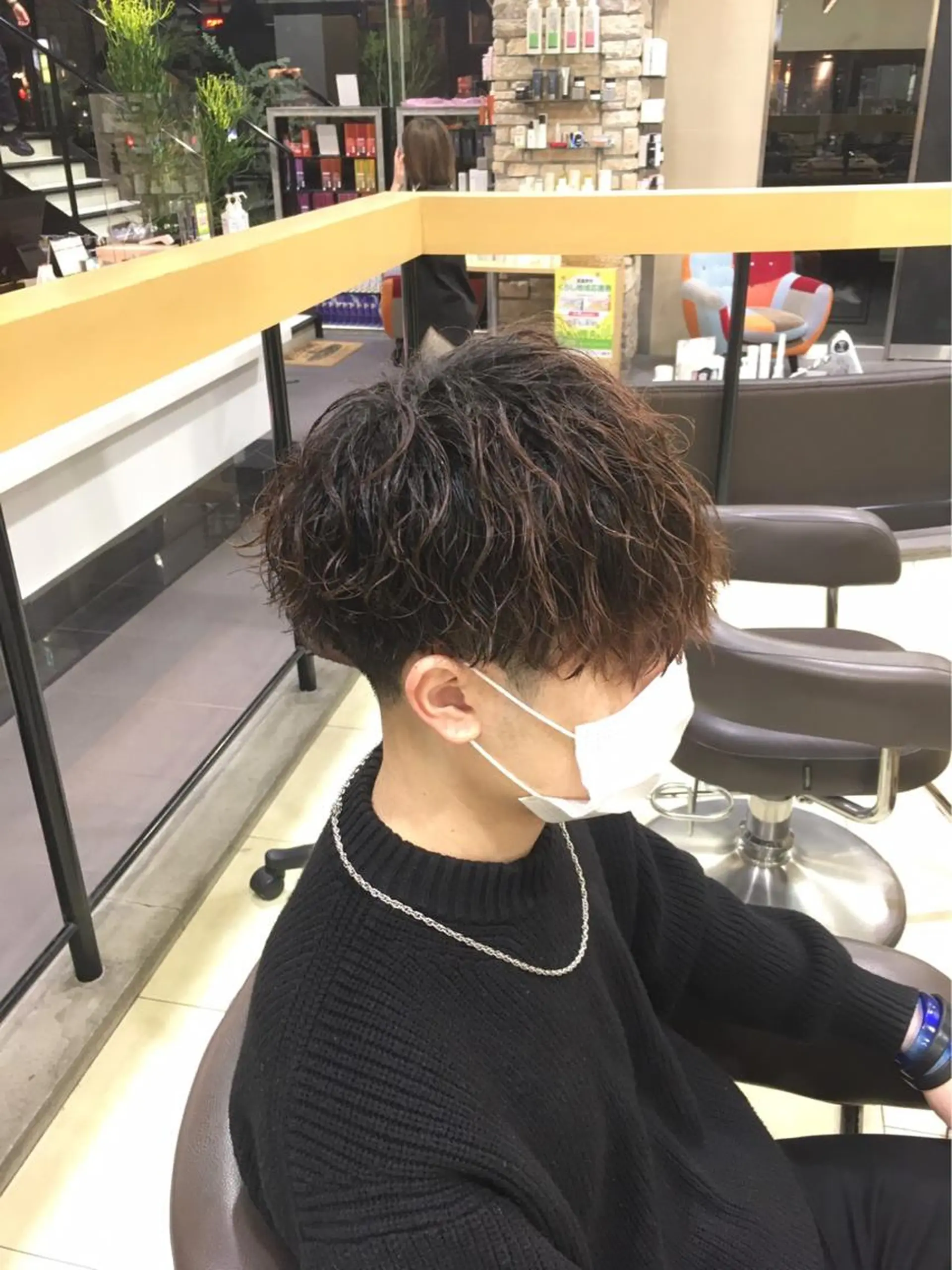 ショート メンズ カット トリートメント メンズカット/柏/韓 国/メンズパーマ航太のヘアスタイル