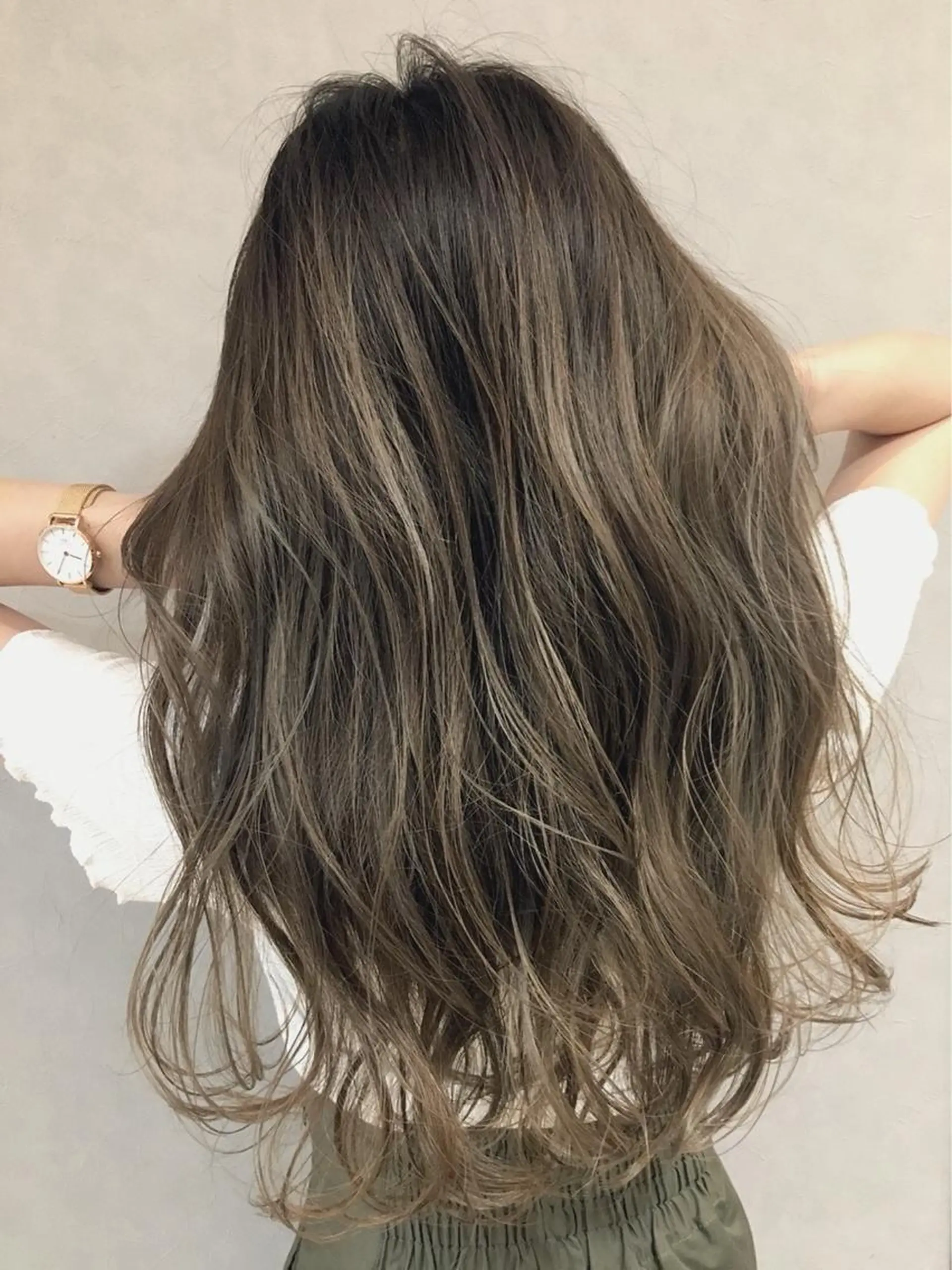 ロング カラー ヘアアレンジ nubes所属・🌟高田 聖菜🌟のヘアスタイル