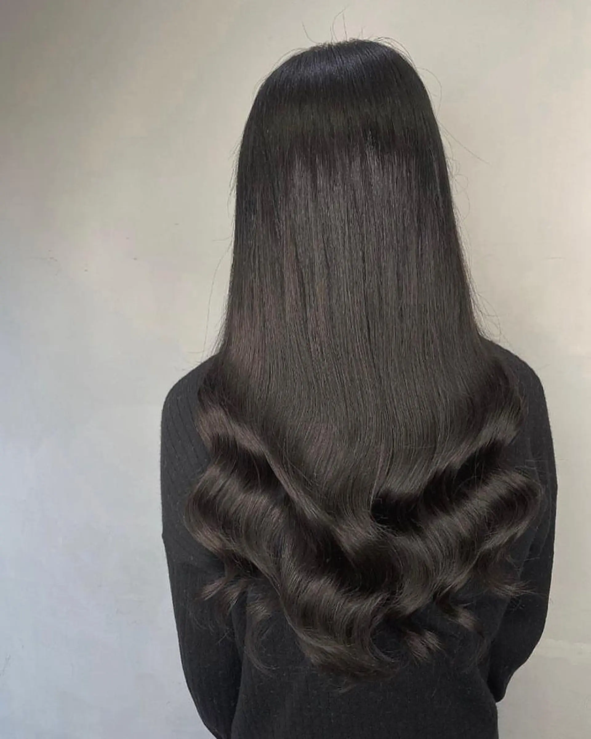 ロング プルエクステ エクステ ヨシンモリ エクステ RI MAのヘアスタイル