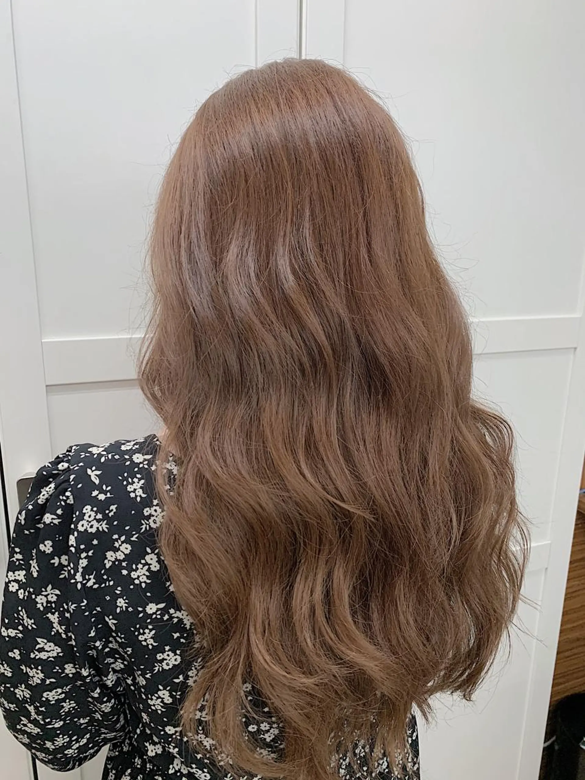 ロング カラー ヘアアレンジ ベージュカラー ハットリ /北習志野のヘアスタイル