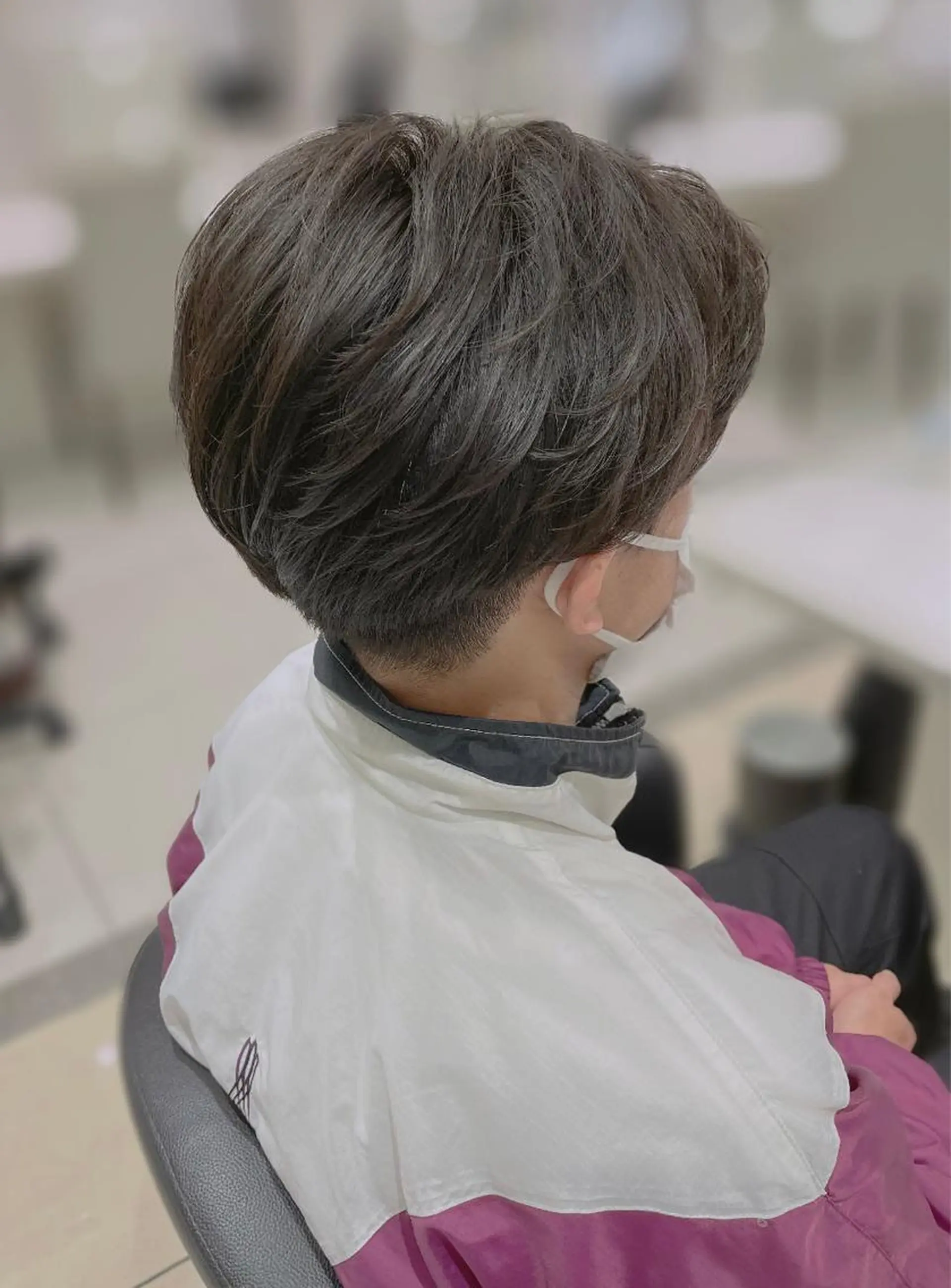 メンズ センターパート 川島爽楽のヘアスタイル