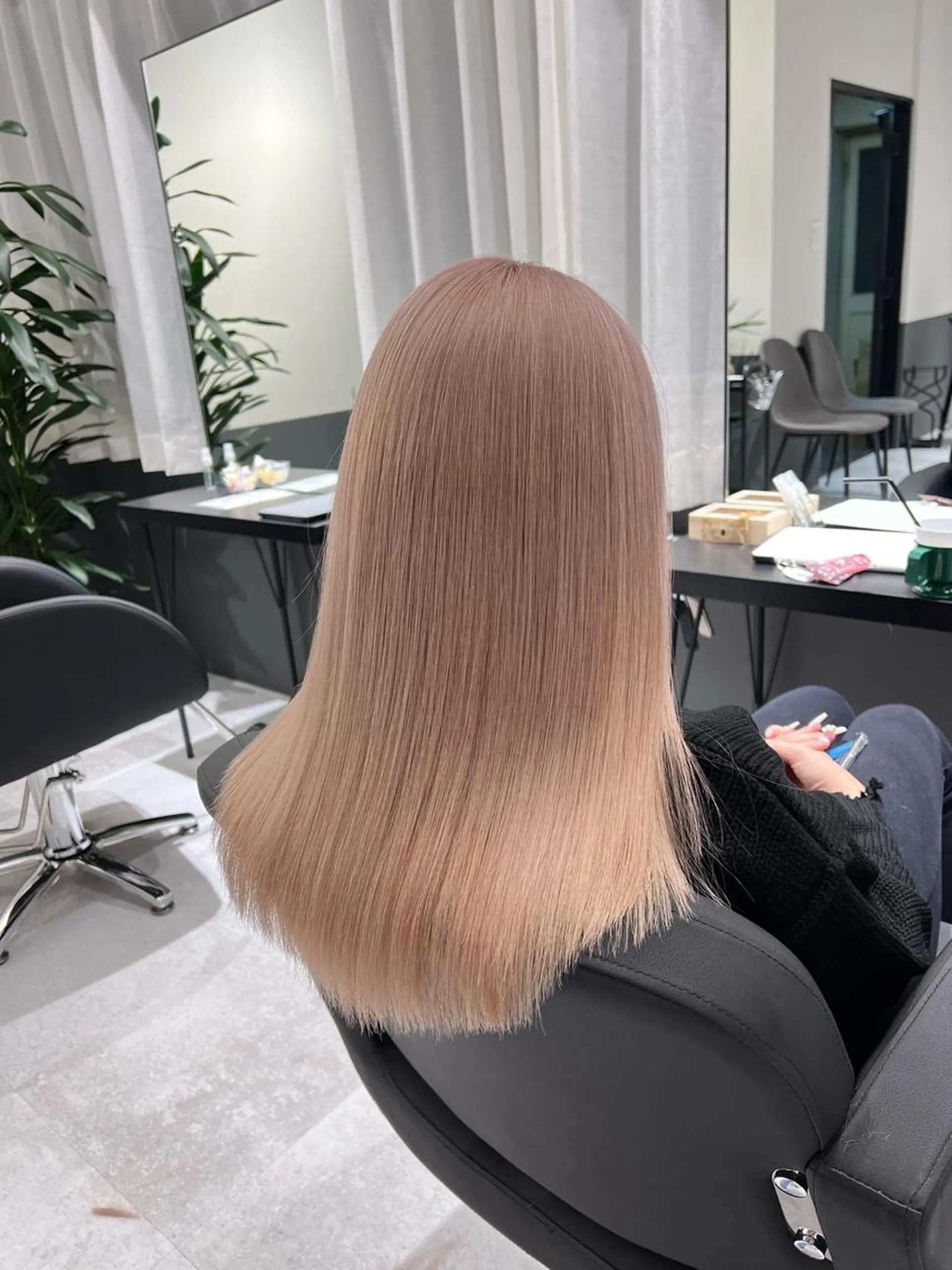 ロング CIERA.南船場所属・yuna🧡/心斎橋 ハイトーン/ブリーチのヘアスタイル