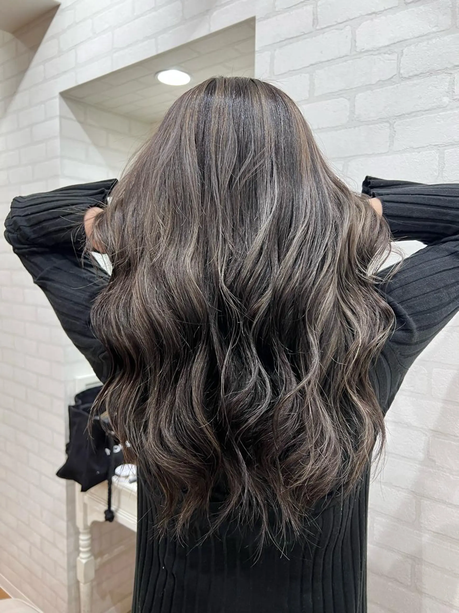 セミロング 🌈野間 声良🌈のヘアスタイル