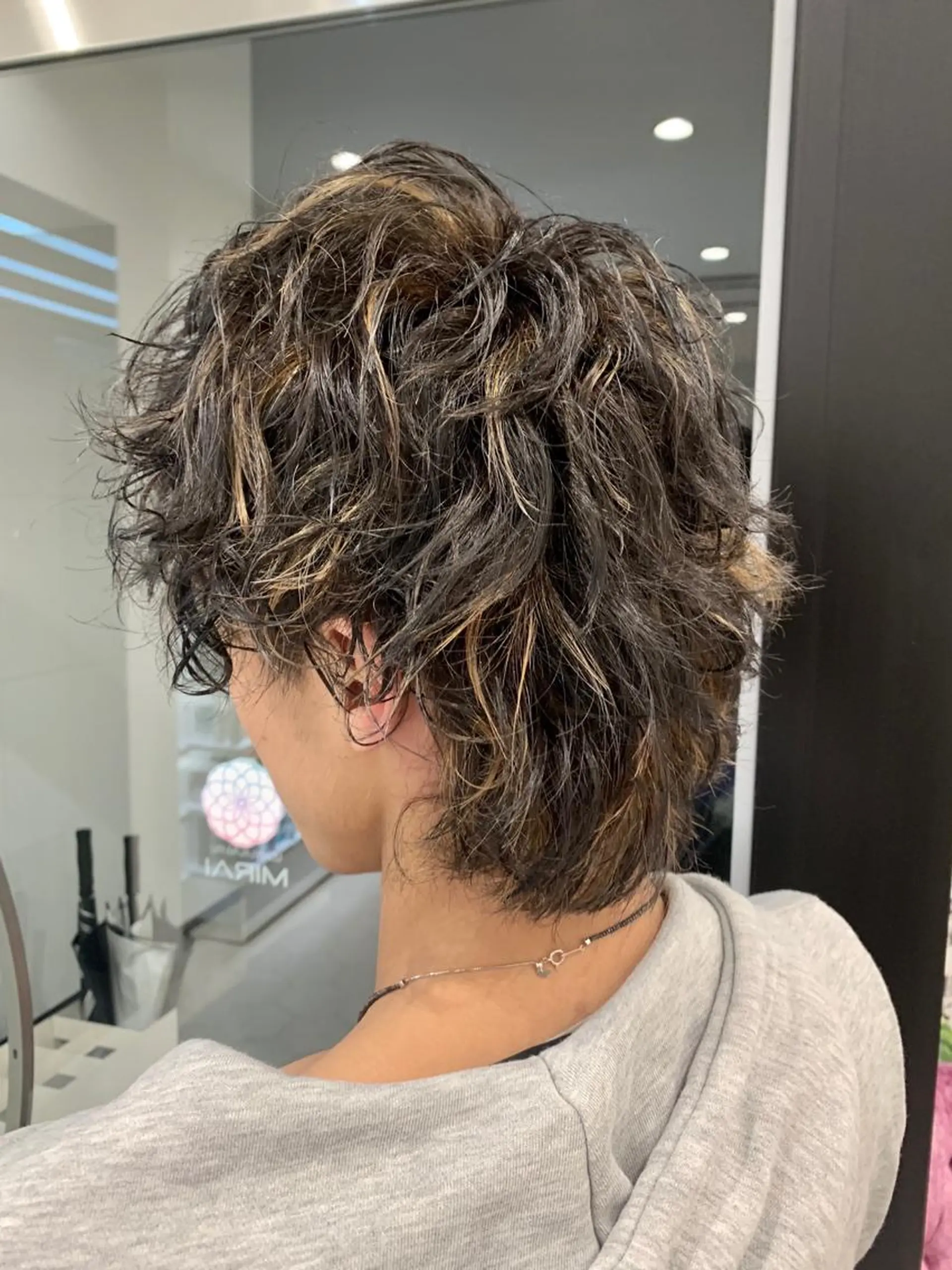 ショート カット パーマ slow所属・名取 純平のヘアスタイル