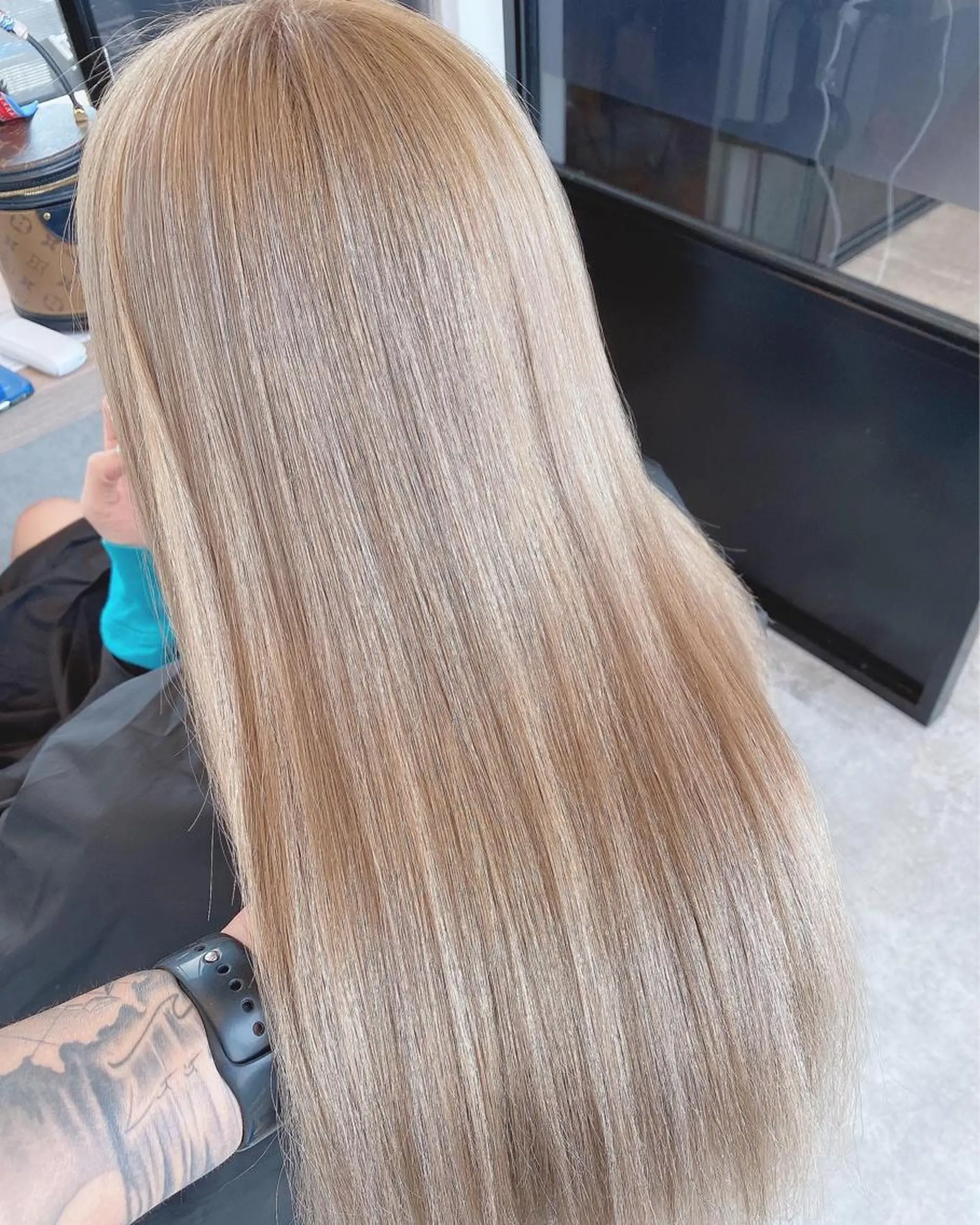 ロング カラー ヘアカラー 【Diar】オーナー アキヨシケンタのヘアスタイル