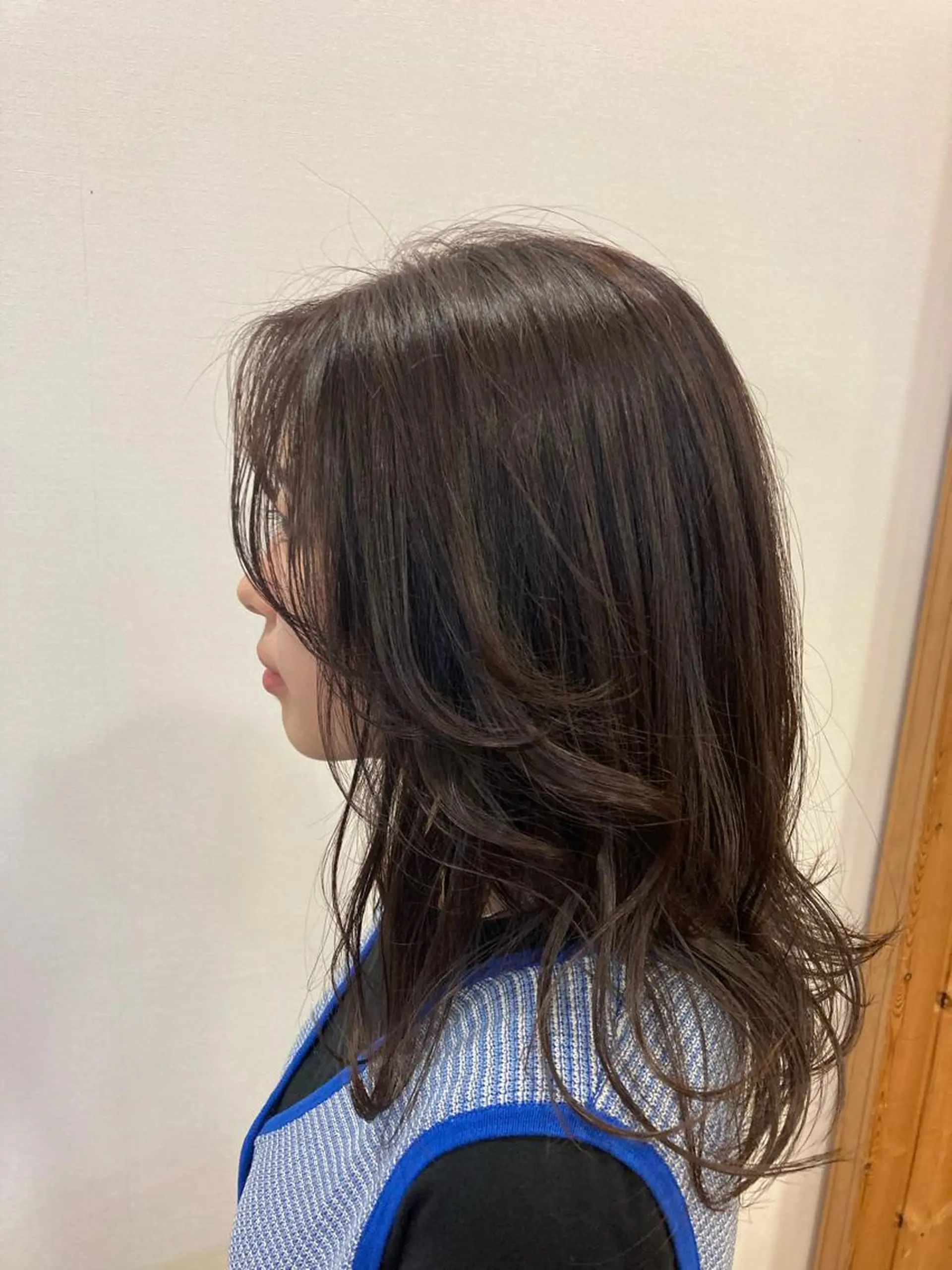 セミロング anon所属・田中 結月のヘアスタイル