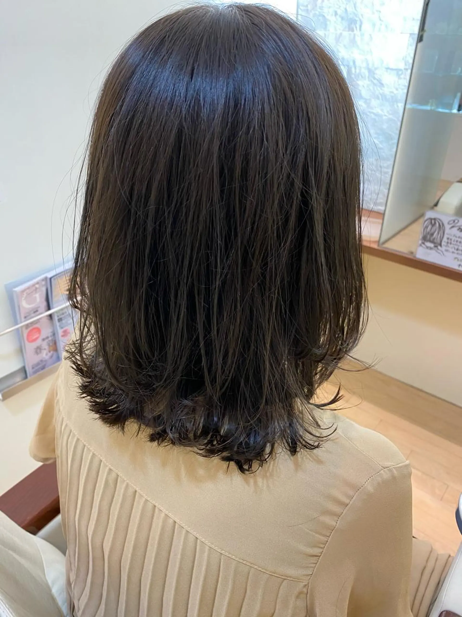 ミディアム カラー カット ヘアカラー 『髪質改善』服部 隆志のヘアスタイル