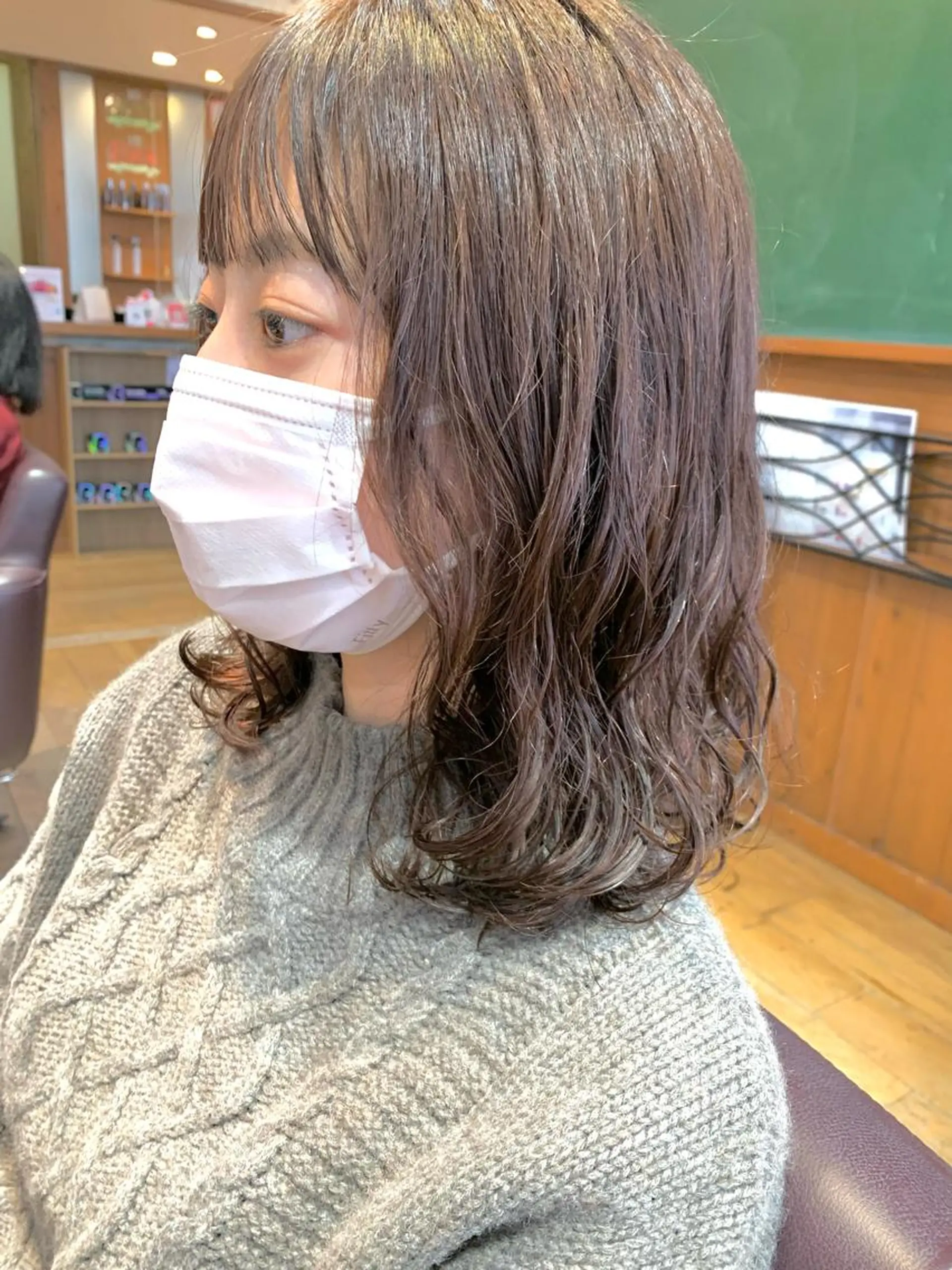 ミディアム パーマ ヘアアレンジ Artist 藤﨑紘成のヘアスタイル