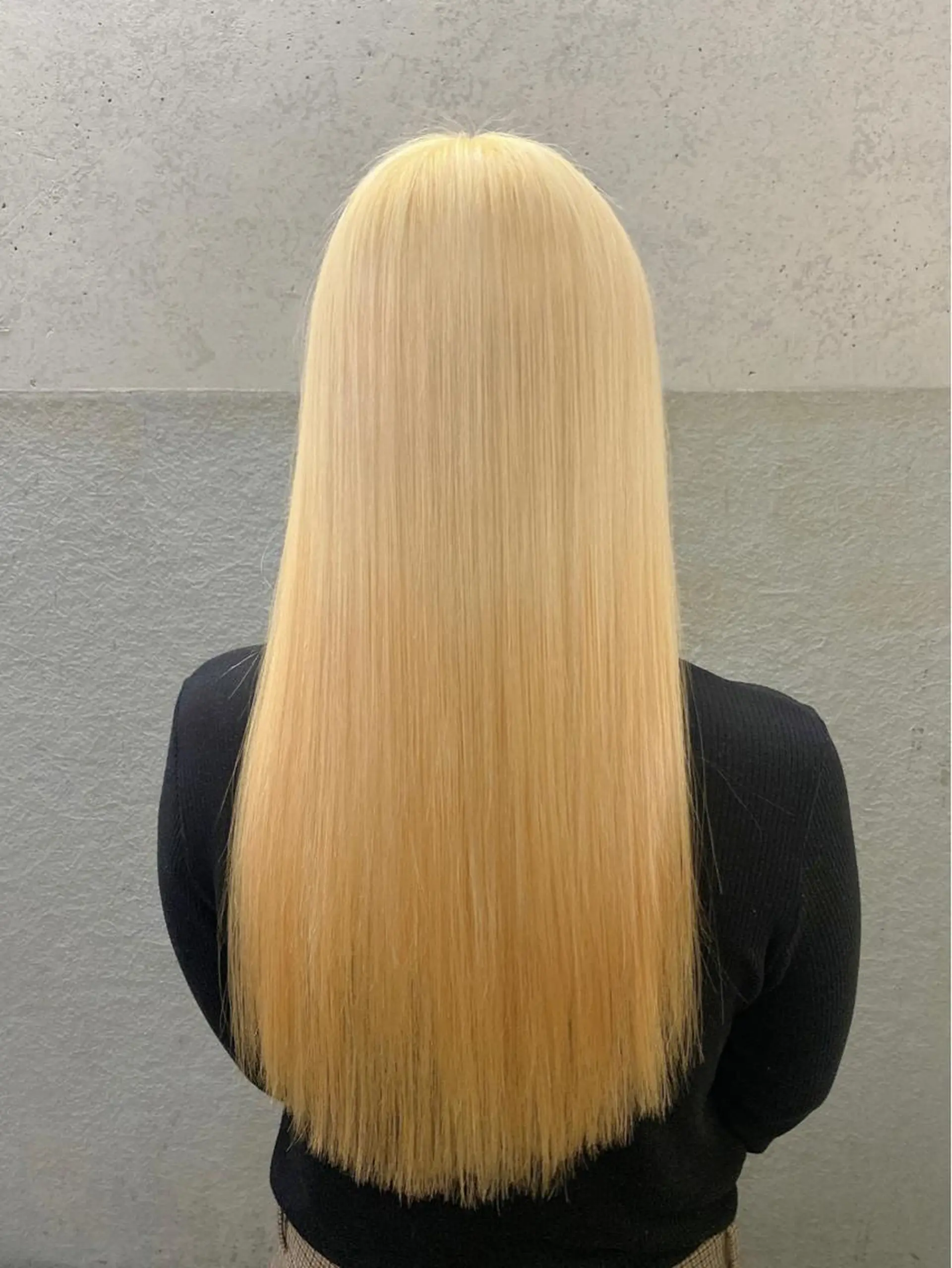 ロング アッシュ ヨシンモリ 韓国風ヘア レイヤーカット トリートメント 透明感/韓国風 🤍moeka🤍のヘアスタイル