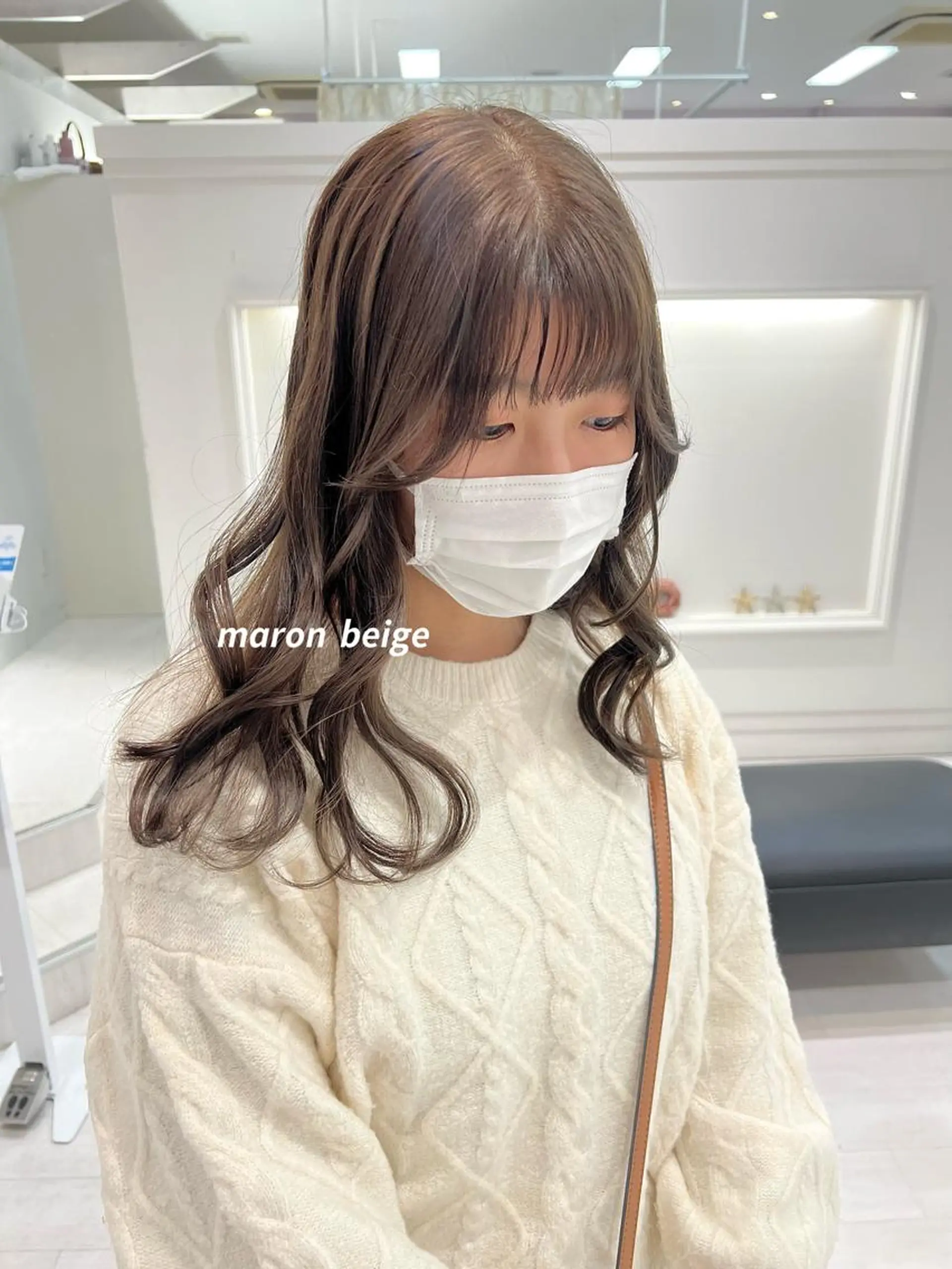 ロング カラー Parve  Mix /板野妃莉のヘアスタイル