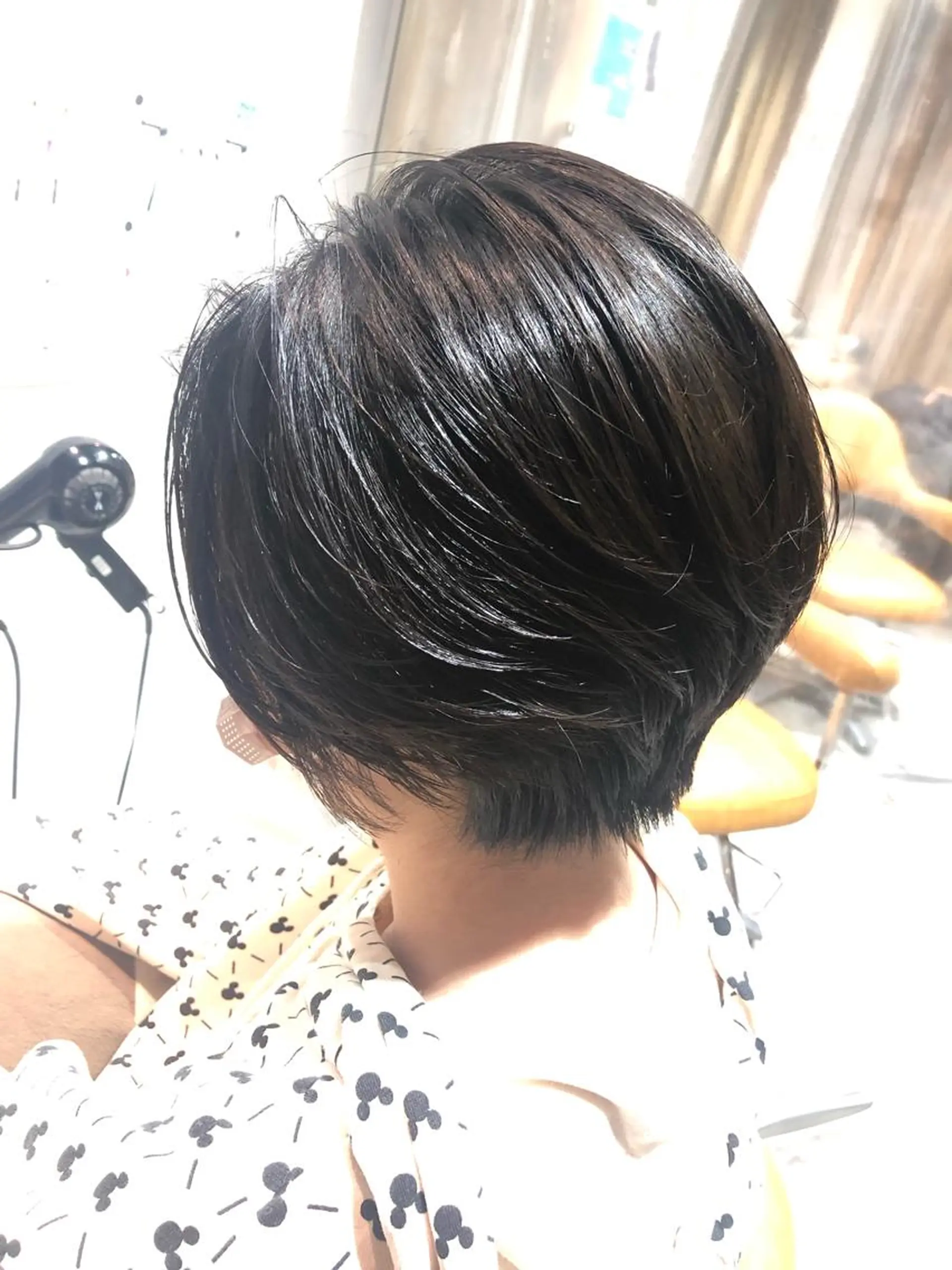 ショート ショートヘア カット ヘッドスパ 田辺 黎花のヘアスタイル