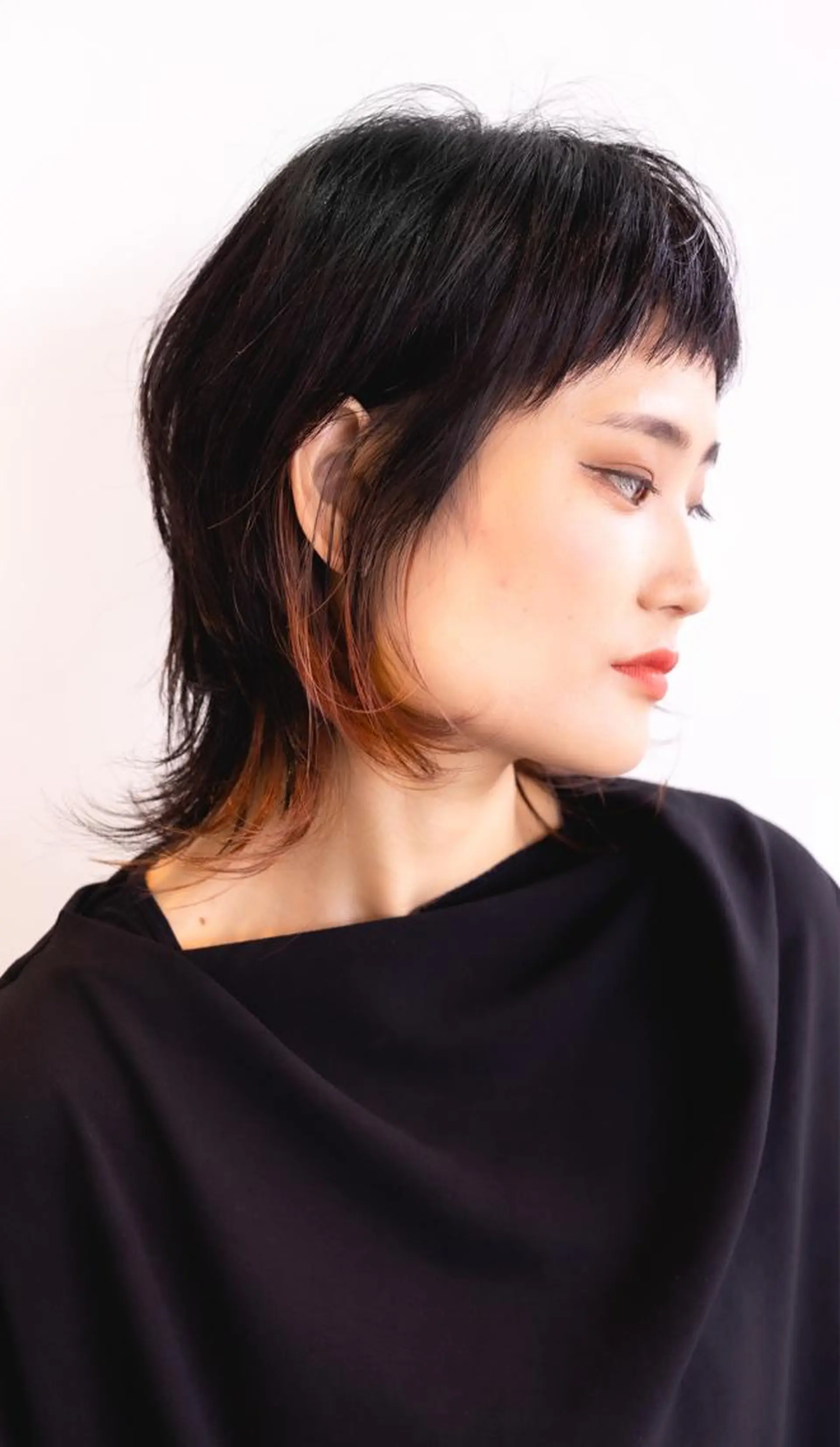 ミディアム カラー ミディアムパーマ salon m ni サロンマーニ所属・久保田 一のヘアスタイル