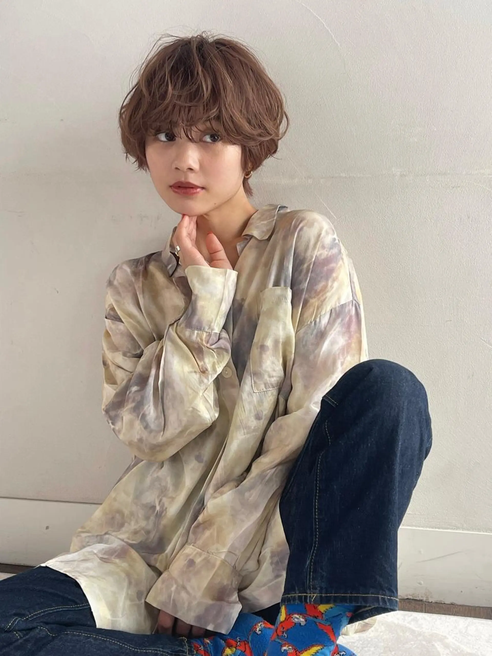 ショート カラー ☁Neolive .Ayana✂️のヘアスタイル