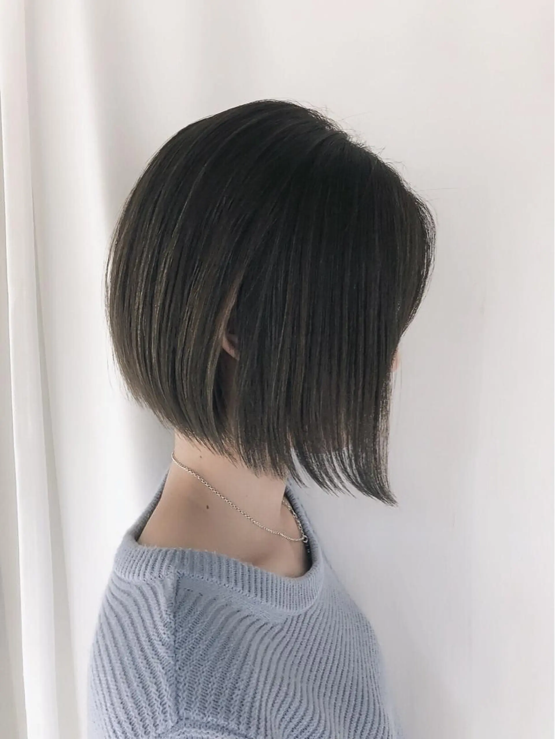 ショート カラー パーマ ヘアアレンジ アッシュ アッシュグレー アッシュグレージュ バレイヤージュ グラデーションカラー 竹内ケンゴ🇰🇷 EIGHT藤沢のヘアスタイル
