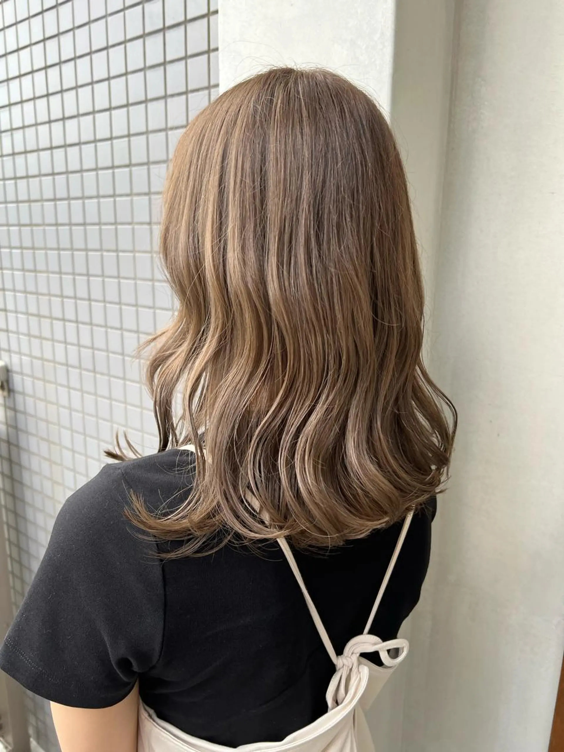 カラー ブリーチ funa/京都河原町 /艶髪/暖色のヘアスタイル