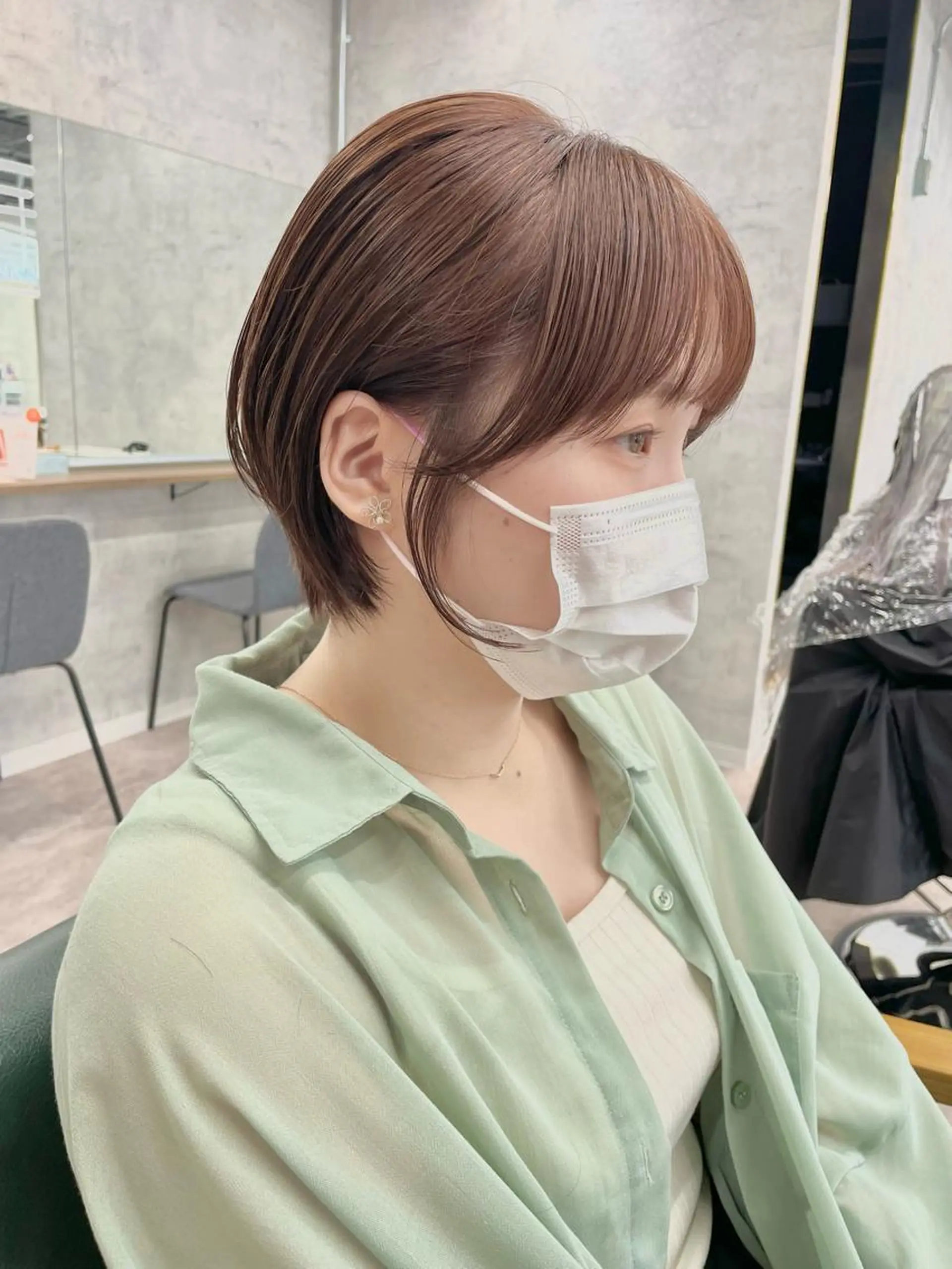 ショート カット ヘアカラー トリートメント ヘアセット limit陽平 ショート/ボブのヘアスタイル