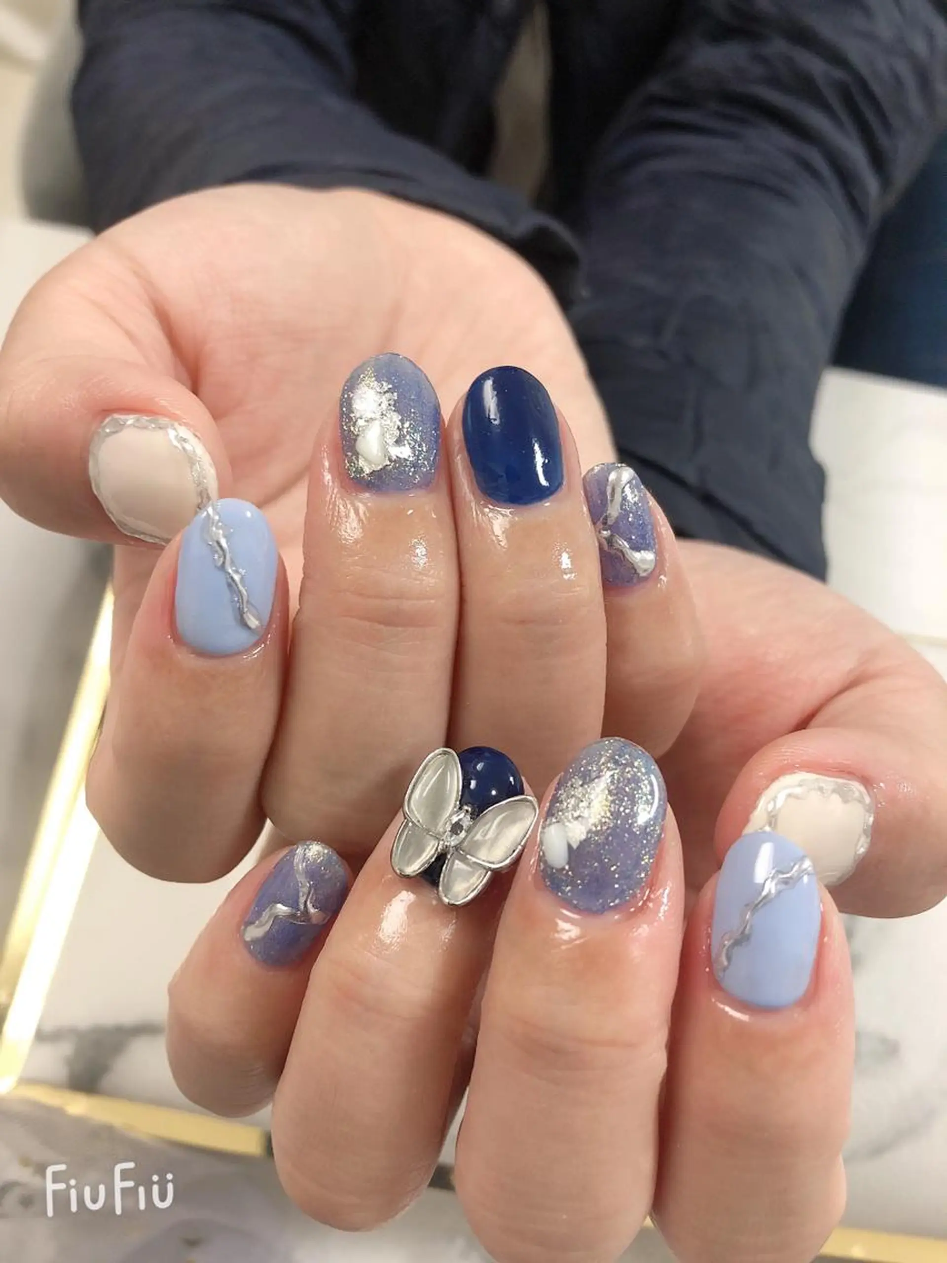 ネイル ネイルサロンエクラ 🫧Shizukaのネイルデザイン