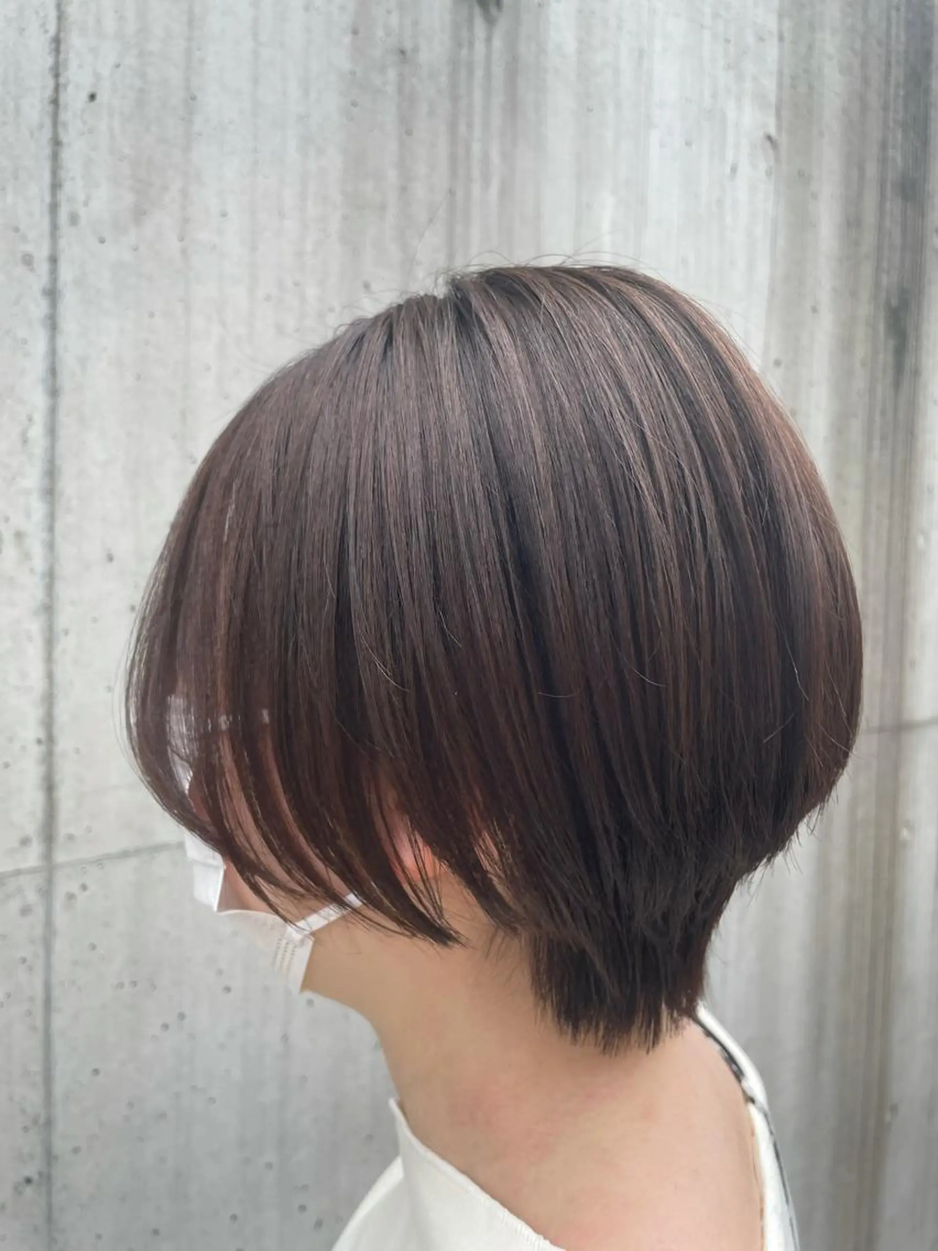 ショート カラー パーマ 美髪矯正/ハイトーン 🪸🩰ヒナコのヘアスタイル