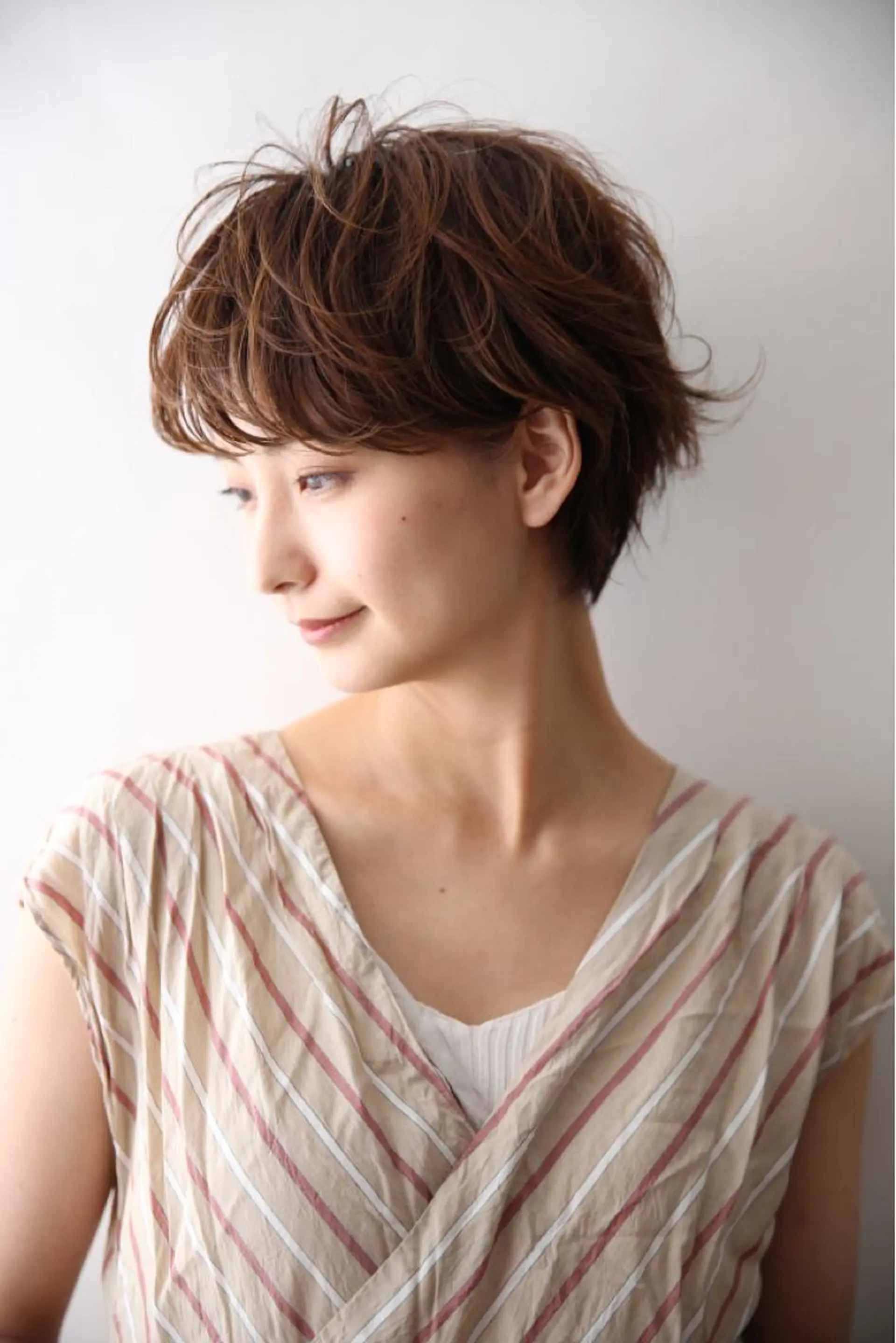 ショート パーマ 代表　土屋ヒロユキ ショートカットのヘアスタイル