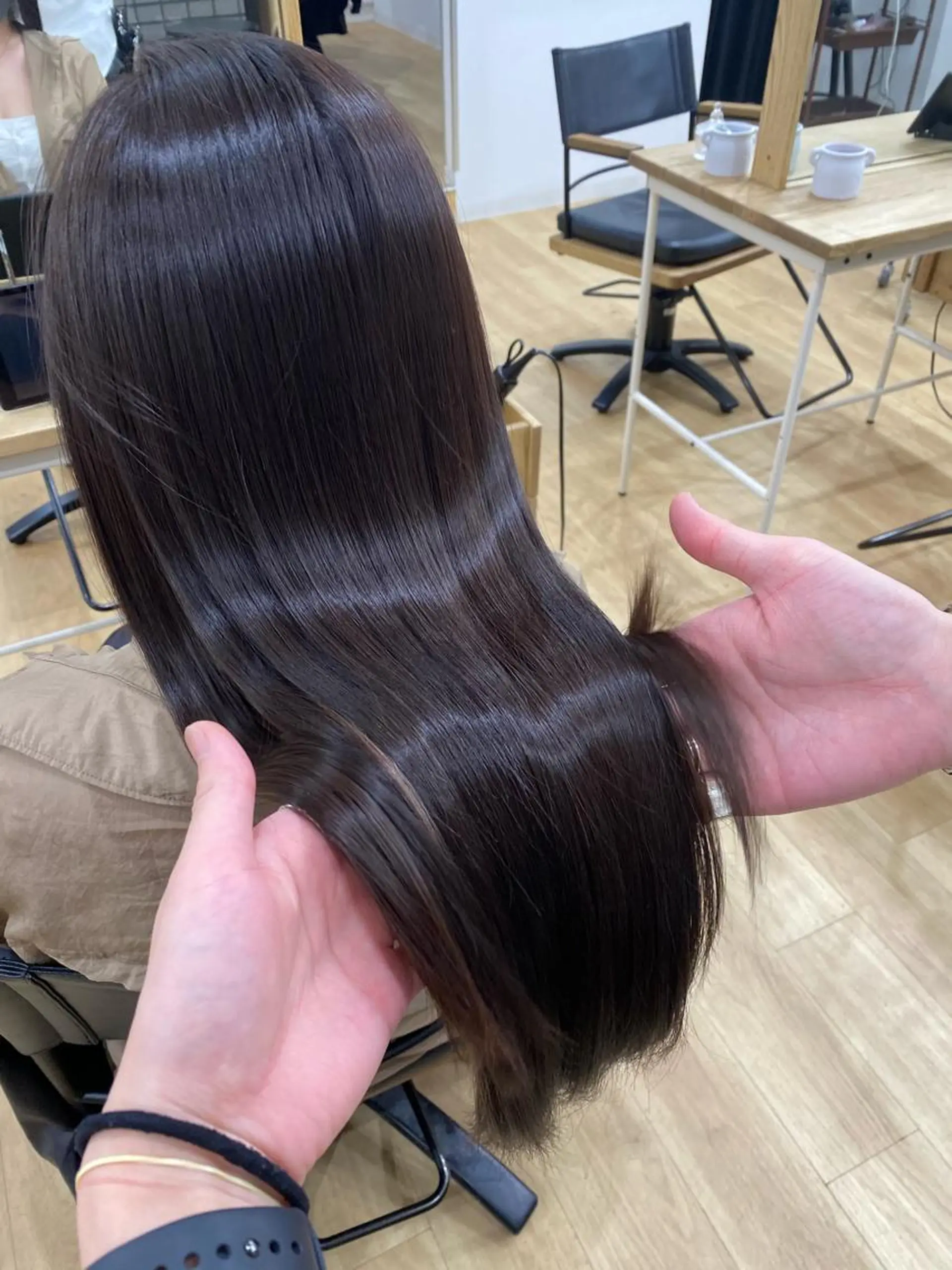 セミロング カラー パーマ ヘアアレンジ メンズ キッズ ネイル マツエク・マツパ foi. フォワ所属・🇰🇷韓国トレンド ヘア🇰🇷高田のヘアスタイル
