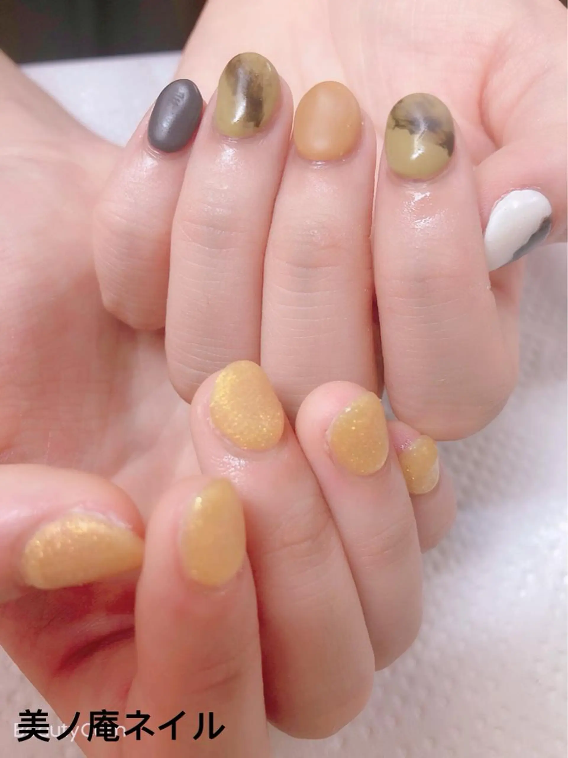 ネイル 美ノ庵ネイルサロン メトロポリタン前店のネイルデザイン