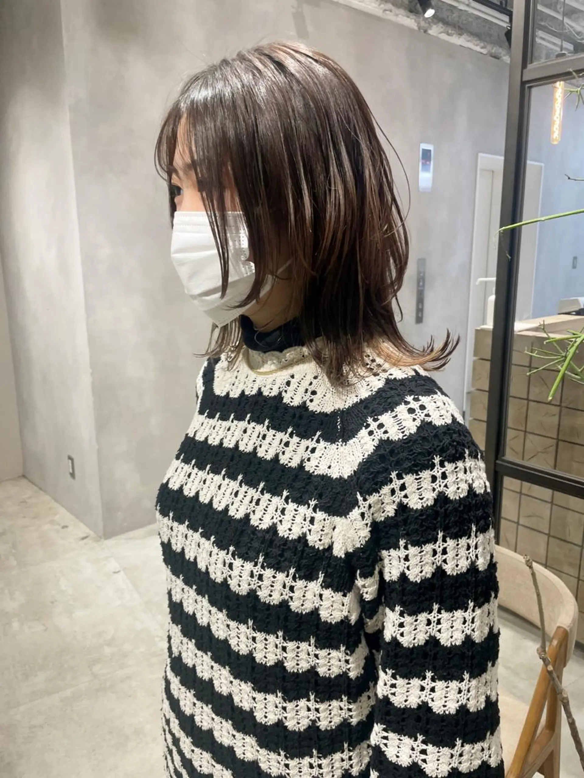 ミディアム カラー SALOWIN原宿iori B１階所属・🫧美髪育成美容師 WASHIZU🫧のヘアスタイル