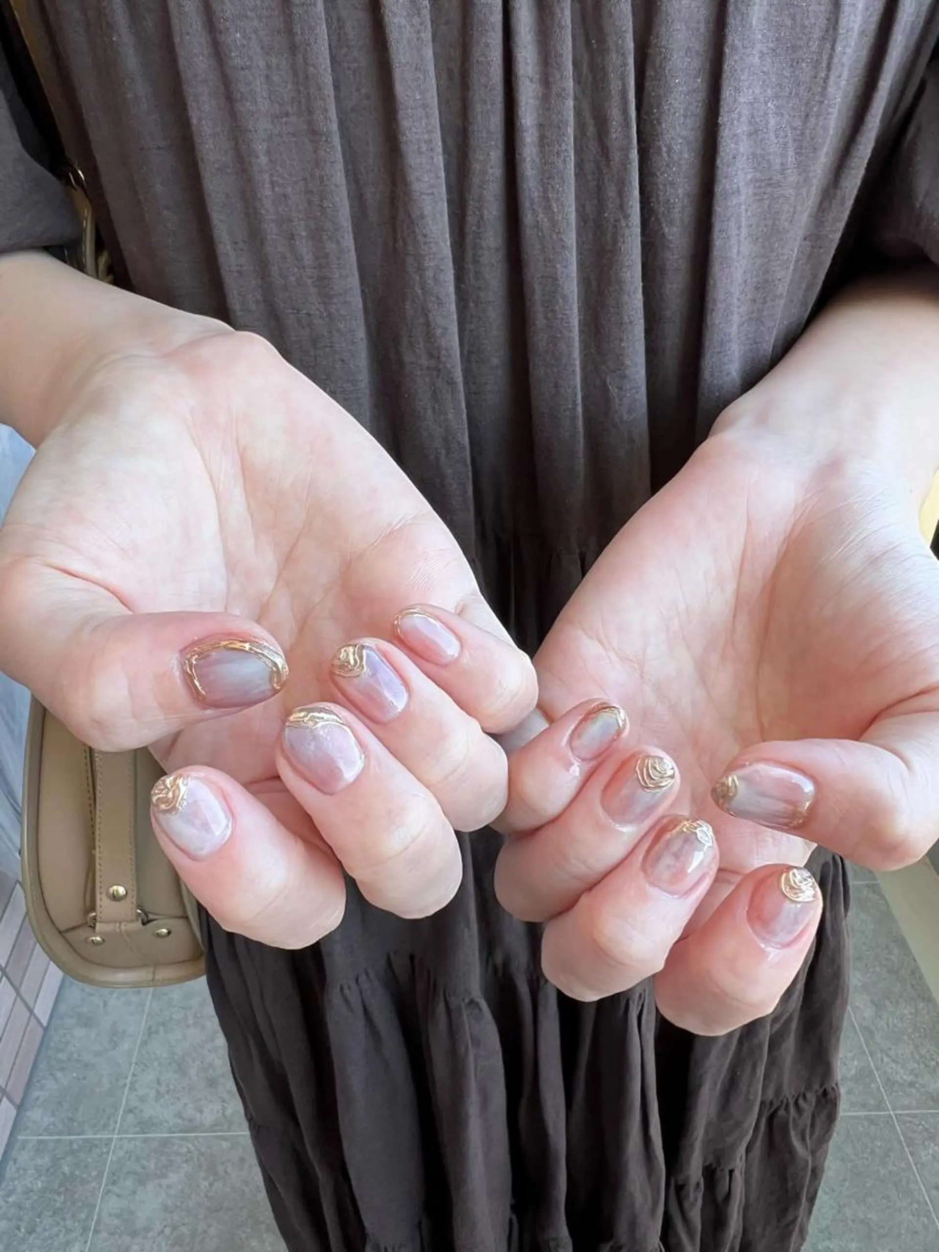 ネイル 黒葛原 めぐみのネイルデザイン