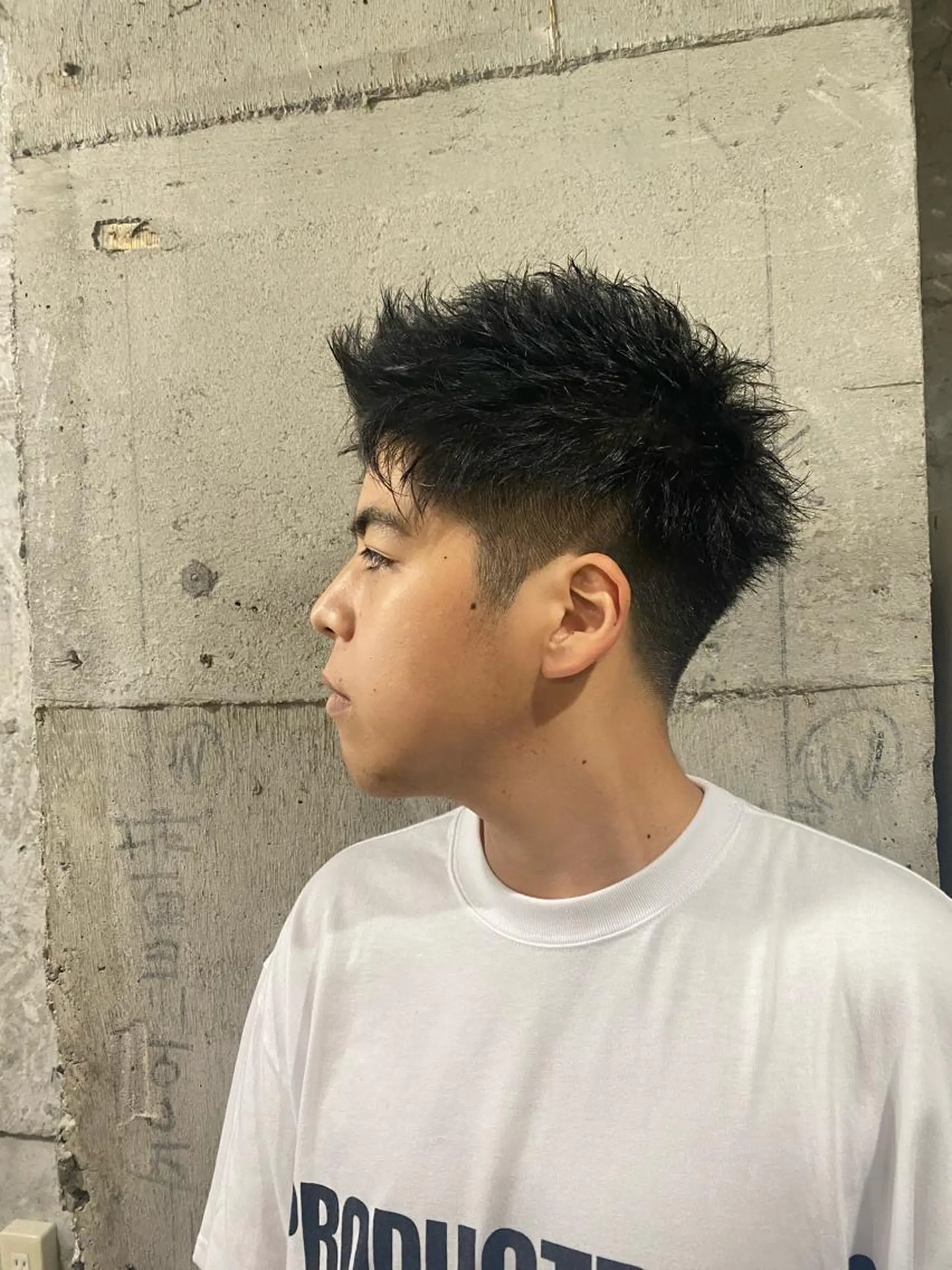 ショート ヘアアレンジ メンズ アップバング ショートヘア ［似合わせヘア］ ✂︎OGURO✂︎のヘアスタイル