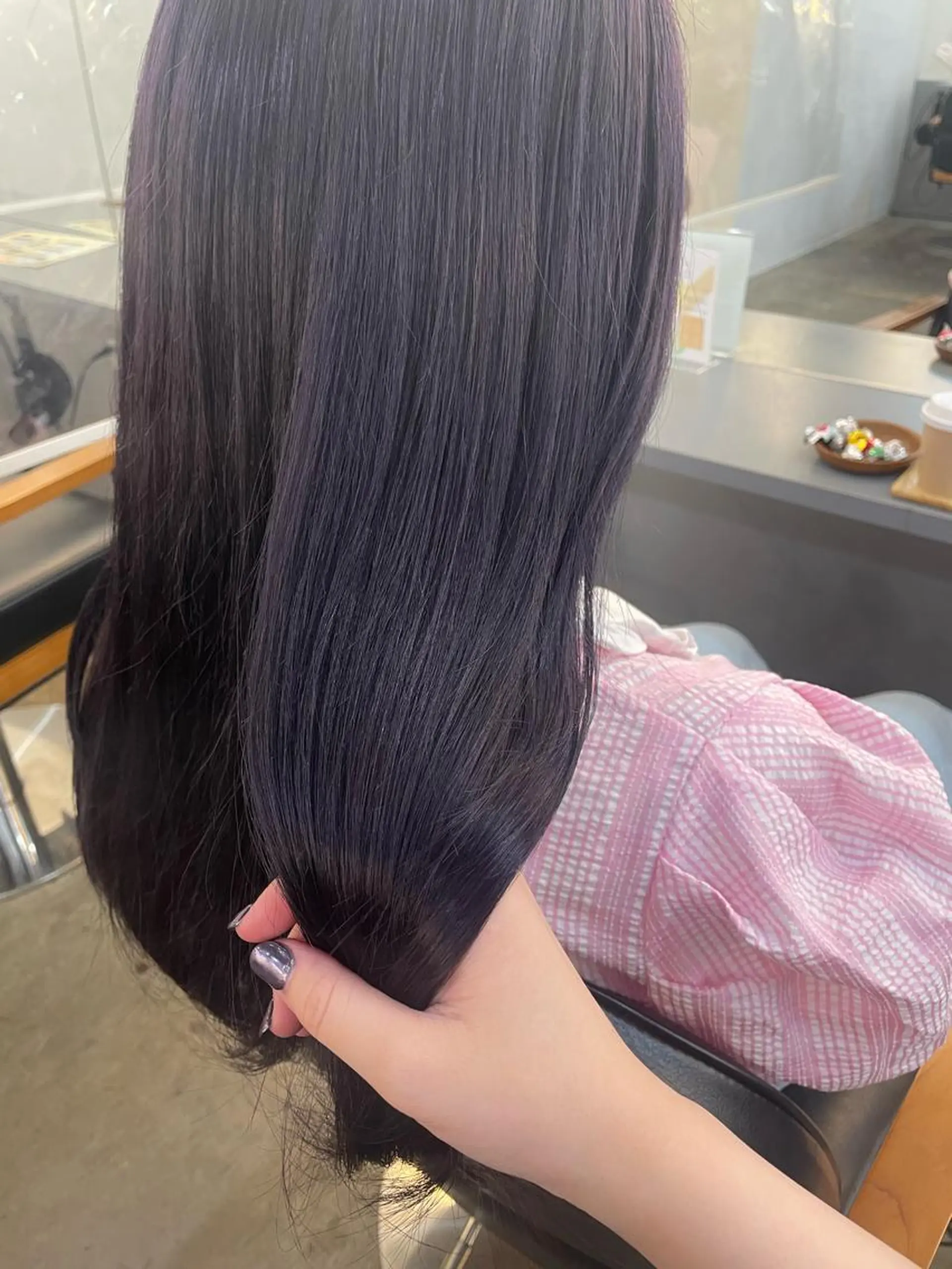 ロング 🤍韓国ヘア🇰🇷 タバタサオリ🤍のヘアスタイル