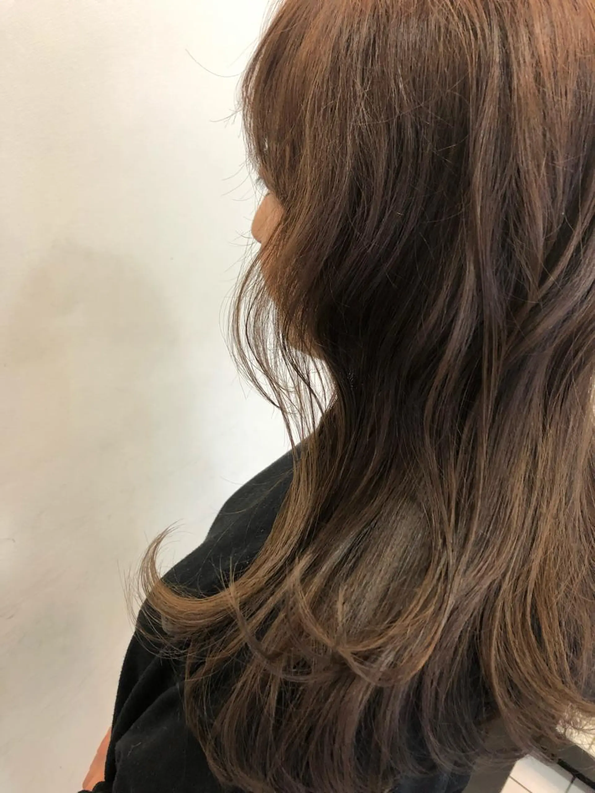 ロング カラー GLROW haruhiのヘアスタイル