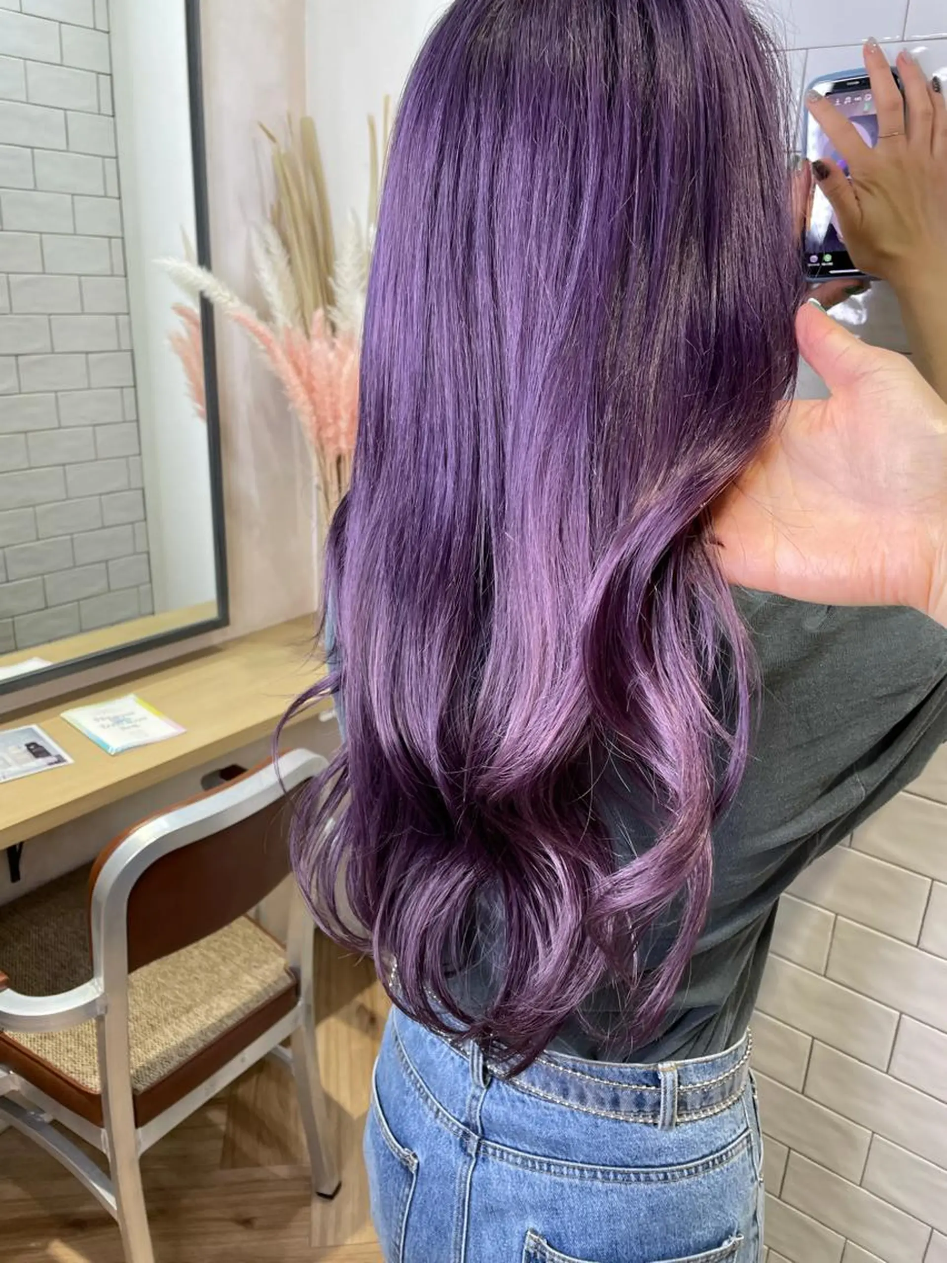 ロング もり まりものヘアスタイル