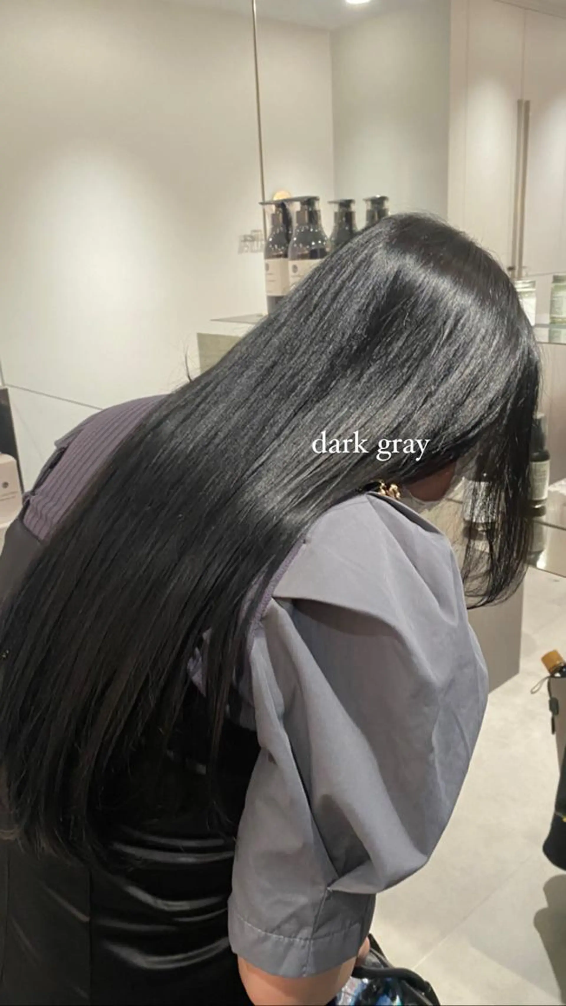 ロング ヘアカラー トリートメント ヘッドスパ 透ける艶カラー💎 ミオのヘアスタイル