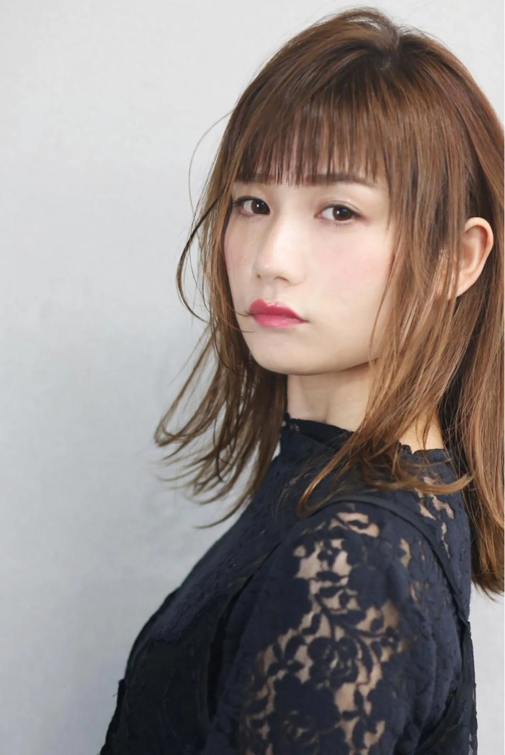 ミディアム カラー カット ヘアカラー ボブ/ショート/ 白髪染め/メンズ葛西のヘアスタイル