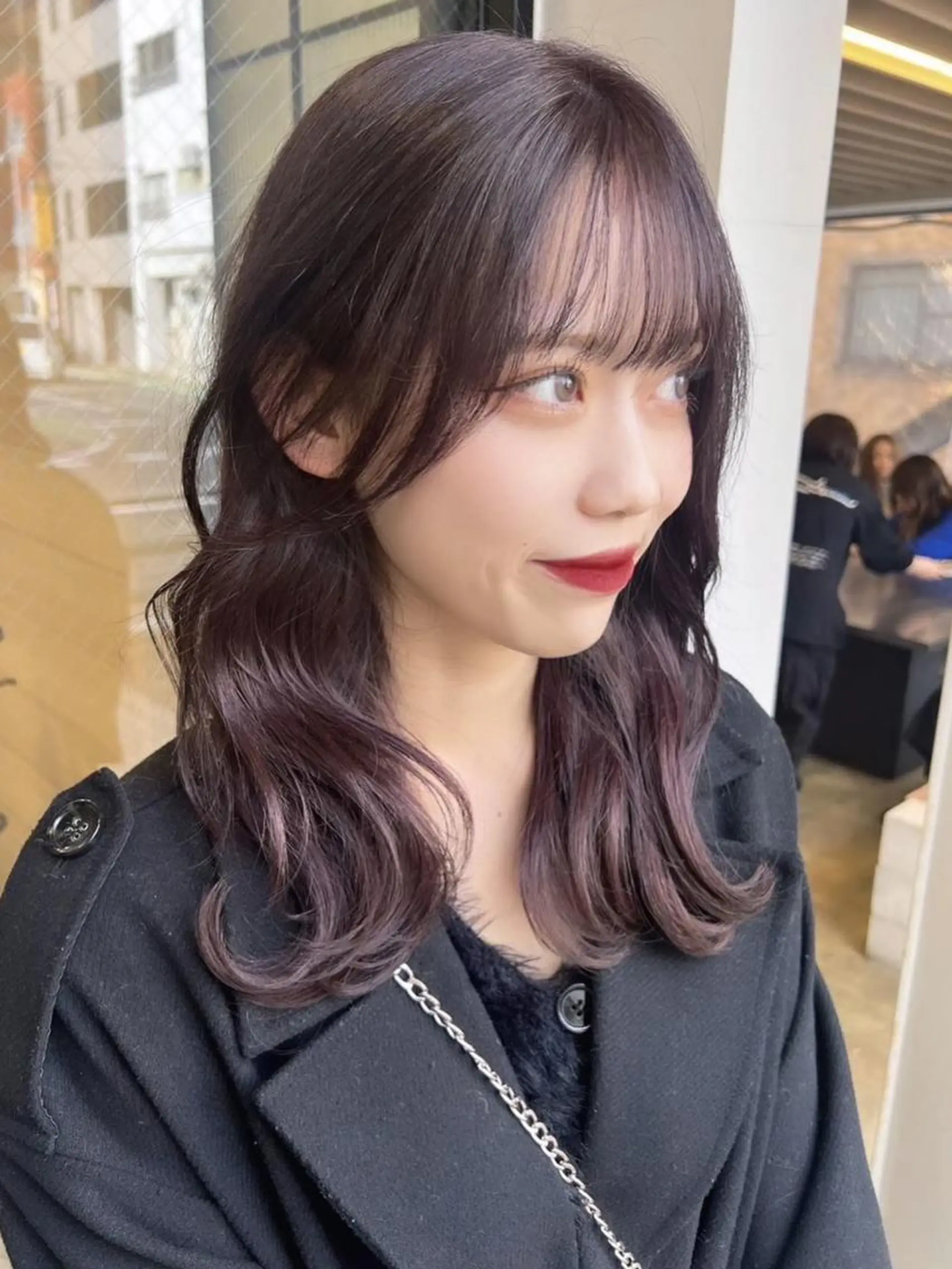 ロング カラー カット ヘアカラー トリートメント ヘッドスパ ナチュラルカラー karinのヘアスタイル